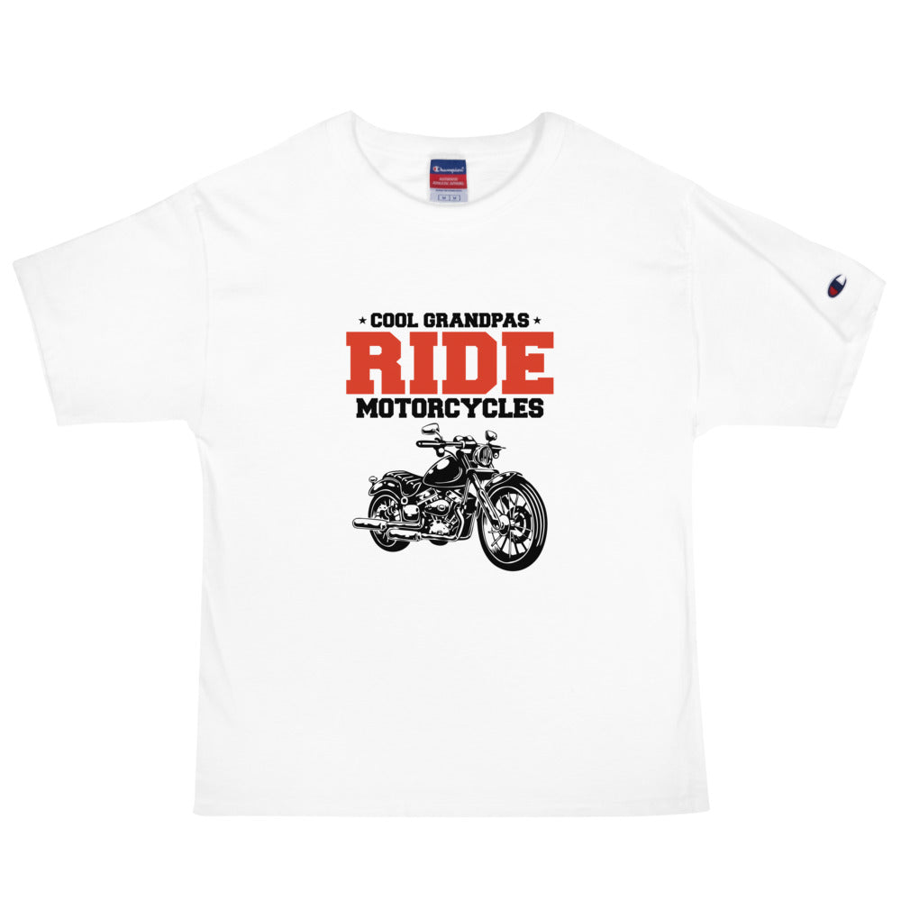 COOL GRANDPAS RIDE MOTORCYCLES - Men's Champion T-Shirt