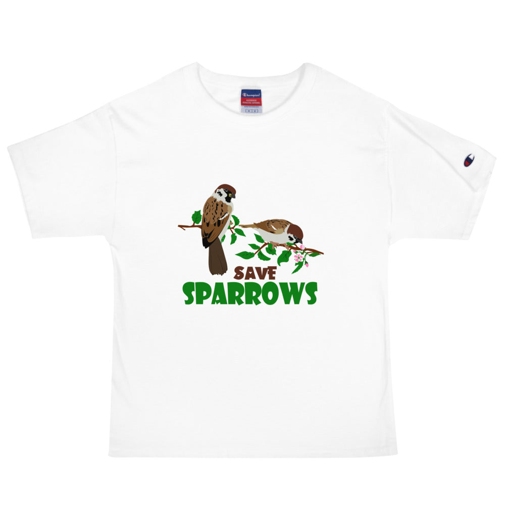 SAVE SPARROWS - Men's Champion T-Shirt