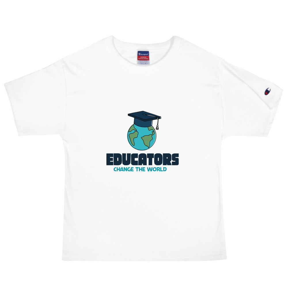 EDUCATORS CHANGE THE WORLD - Men's Champion T-Shirt