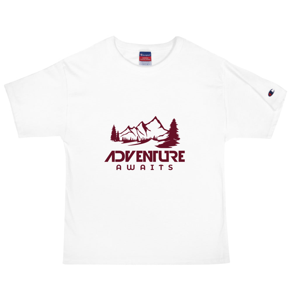 ADVENTURE AWAITS - Men's Champion T-Shirt