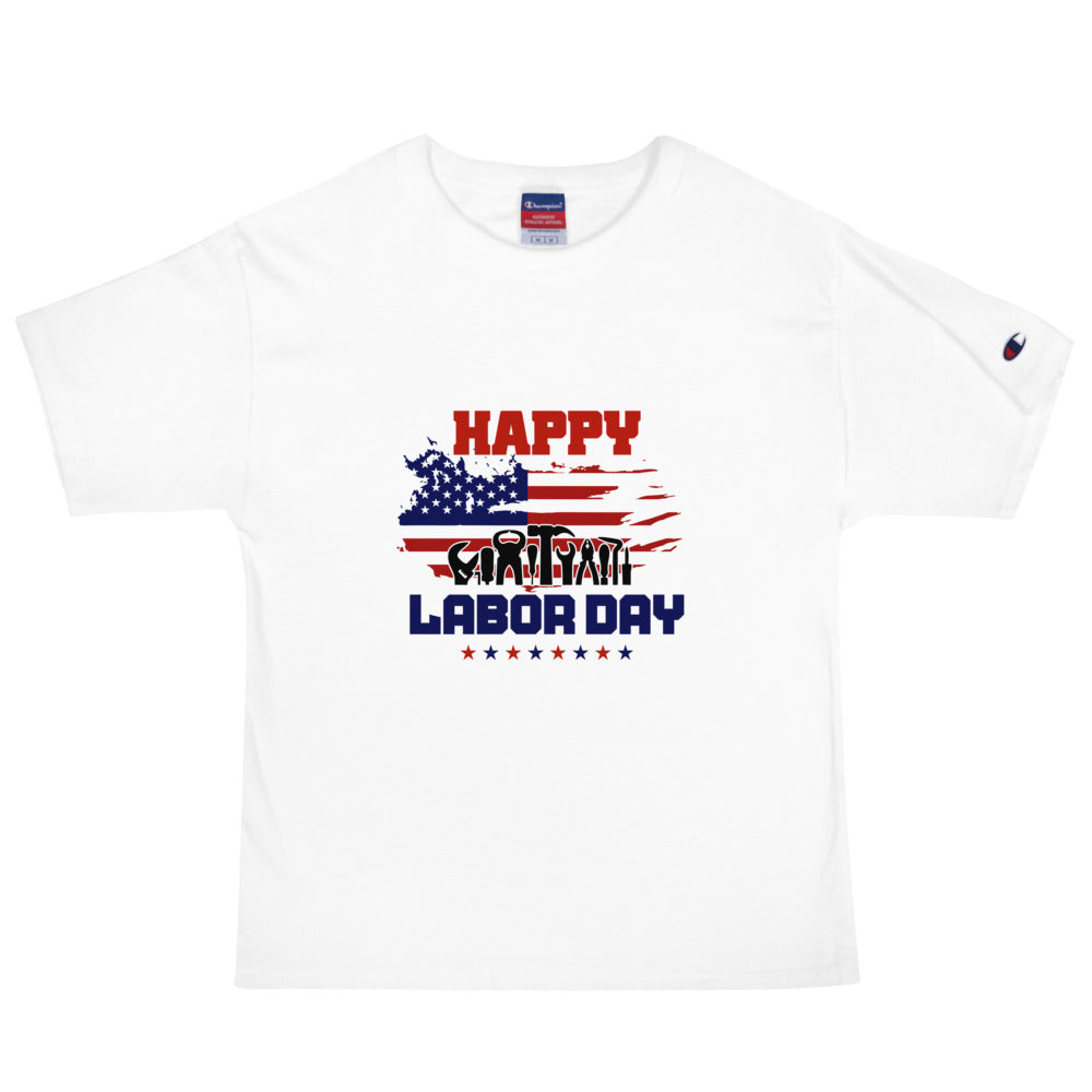 HAPPY LABOR DAY - Men's Champion T-Shirt