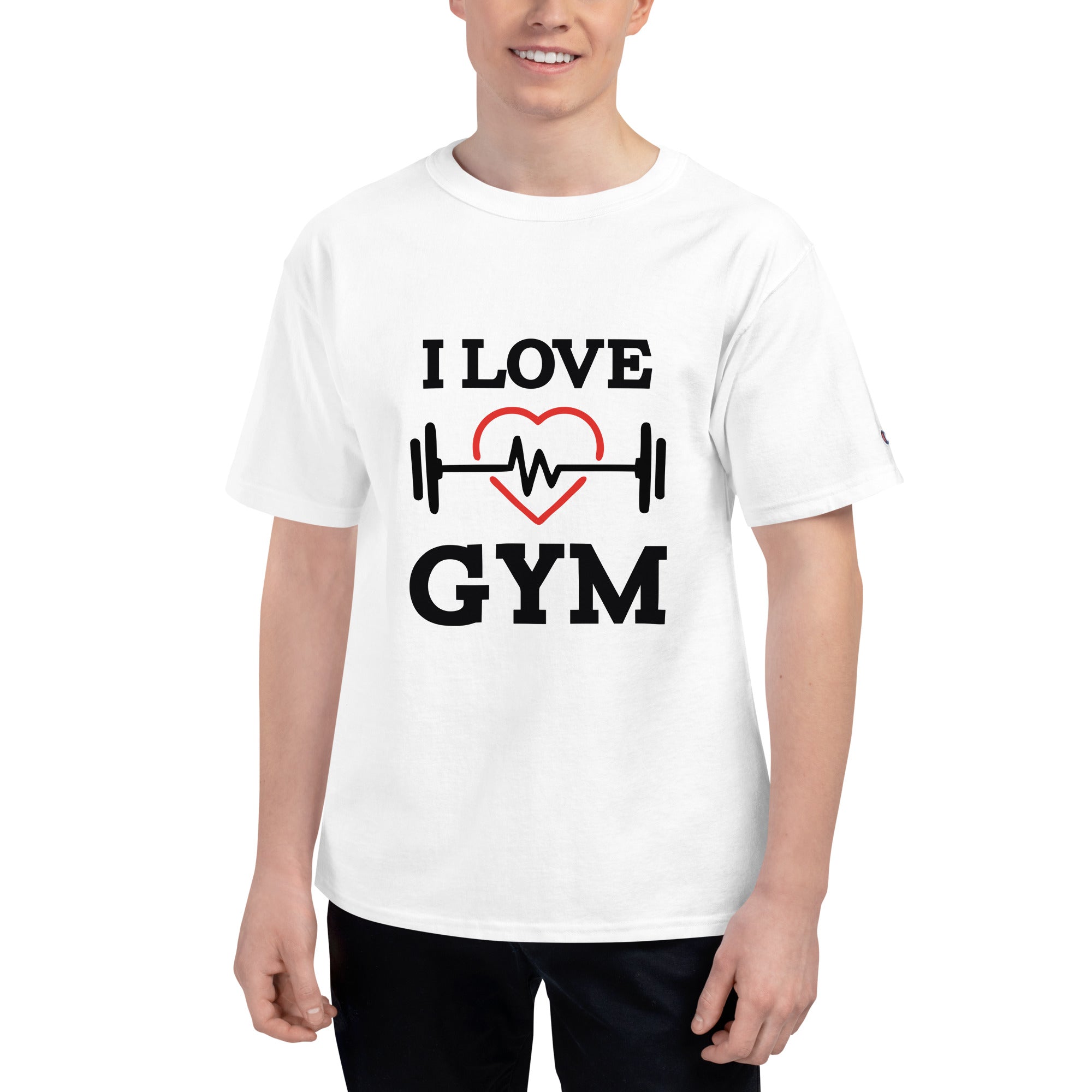 I LOVE GYM - Men's Champion T-Shirt