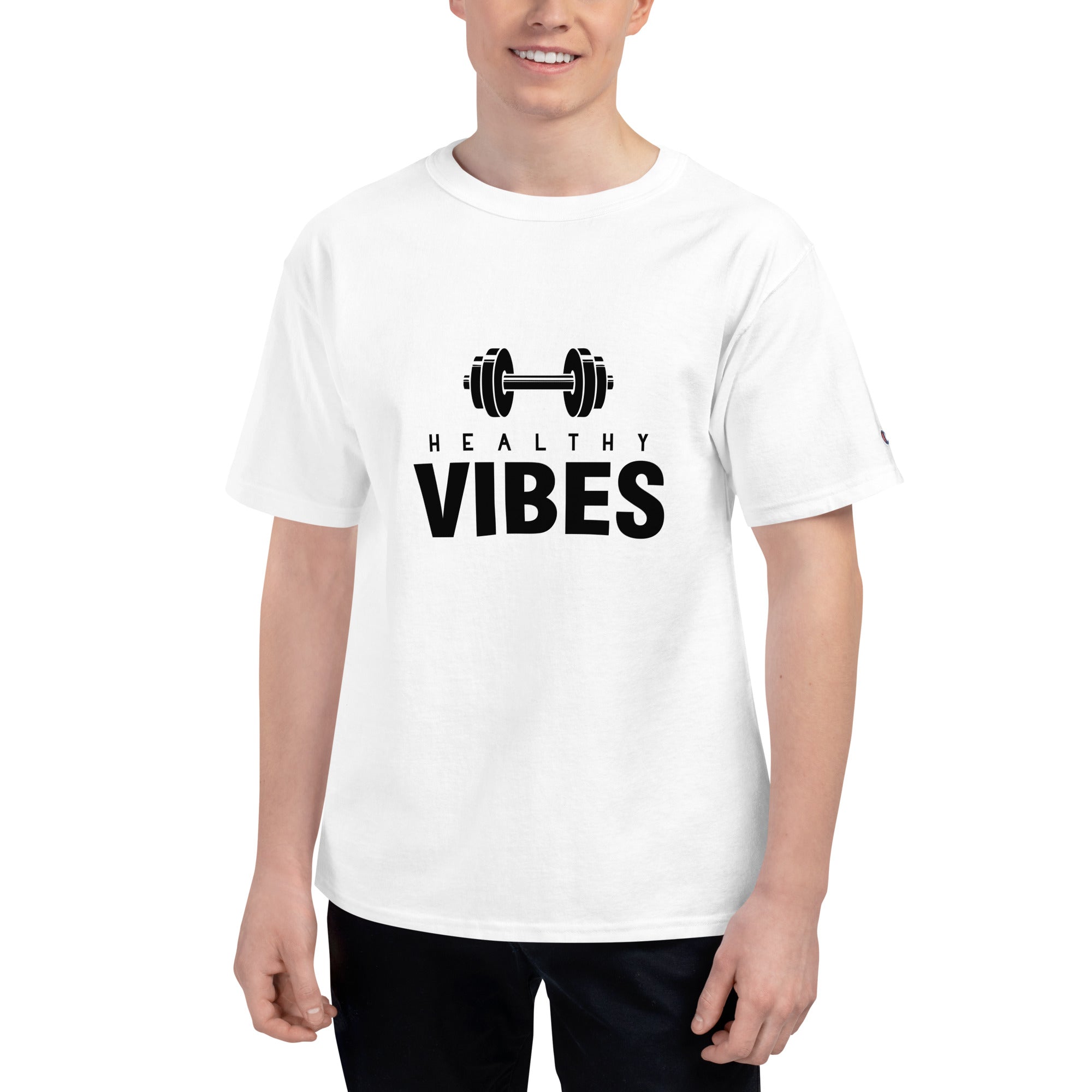 HEALTHY VIBES - Men's Champion T-Shirt