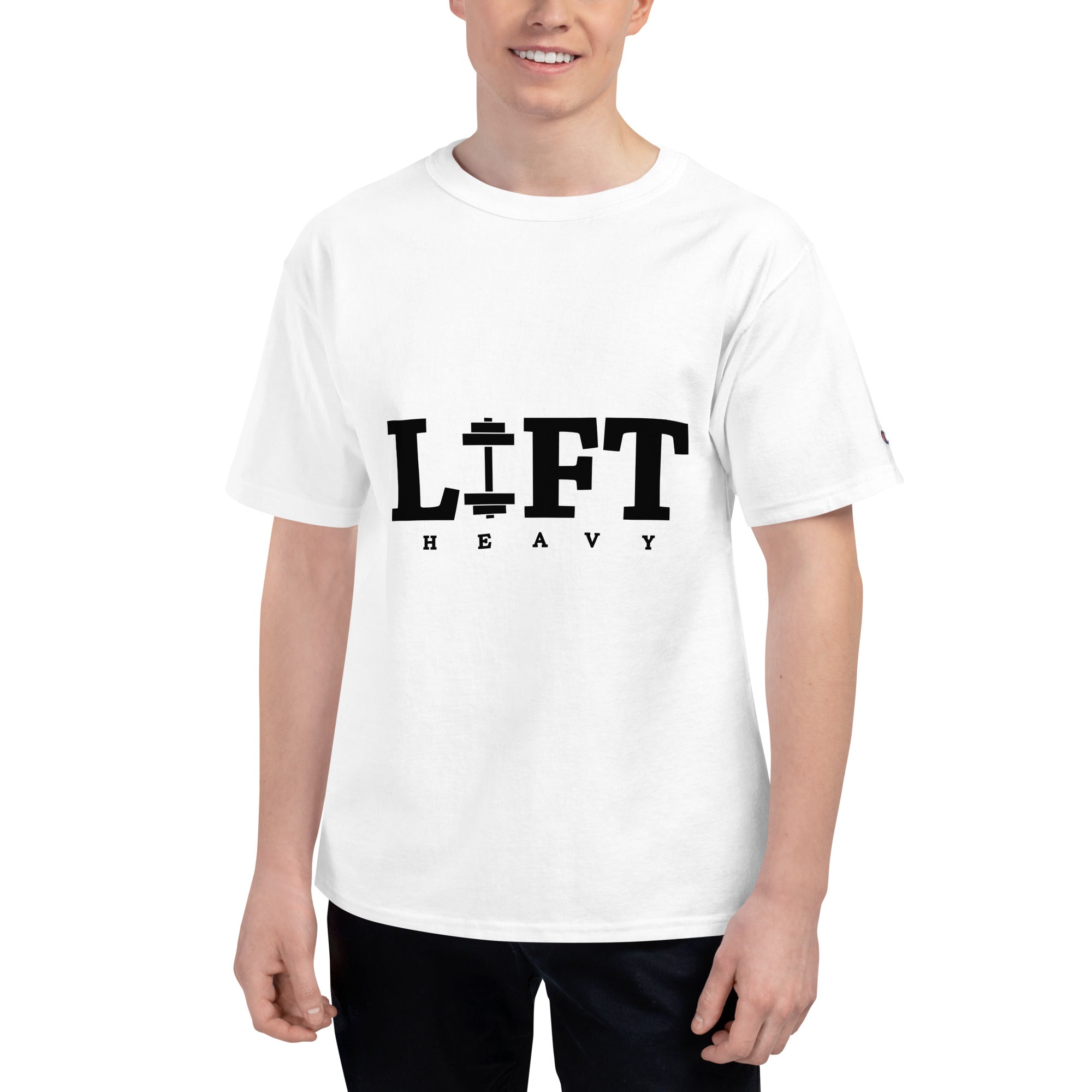 LIFT HEAVY - Men's Champion T-Shirt