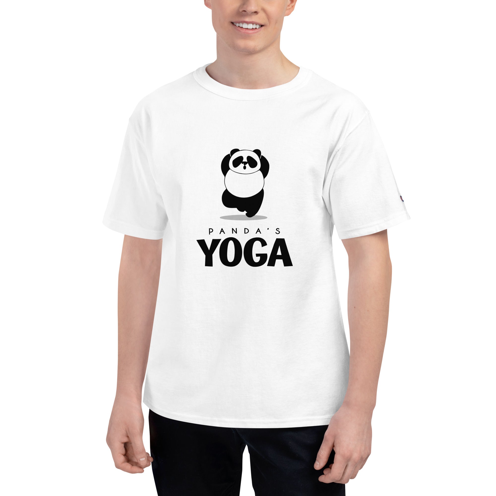 PANDA'S YOGA - Men's Champion T-Shirt