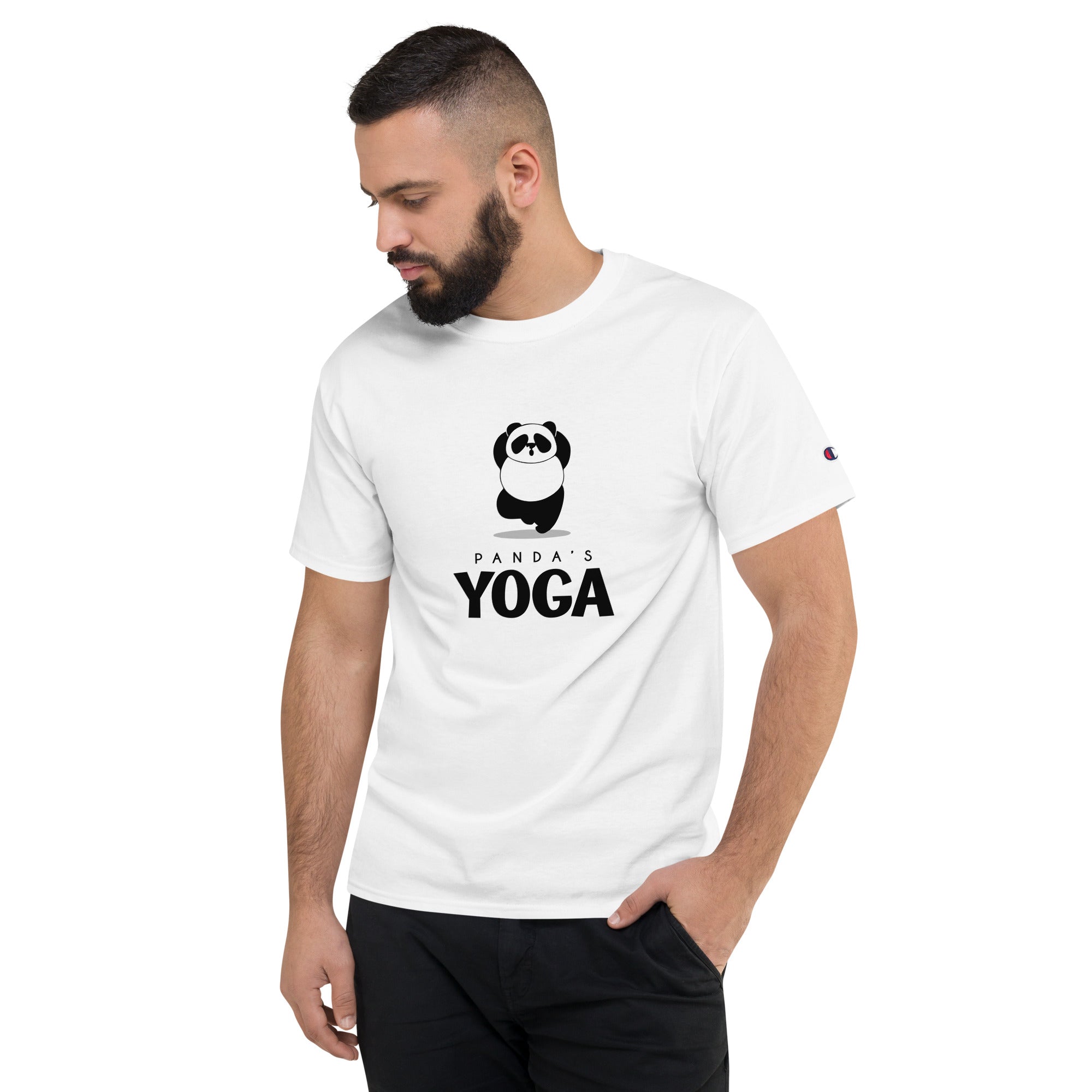 PANDA'S YOGA - Men's Champion T-Shirt