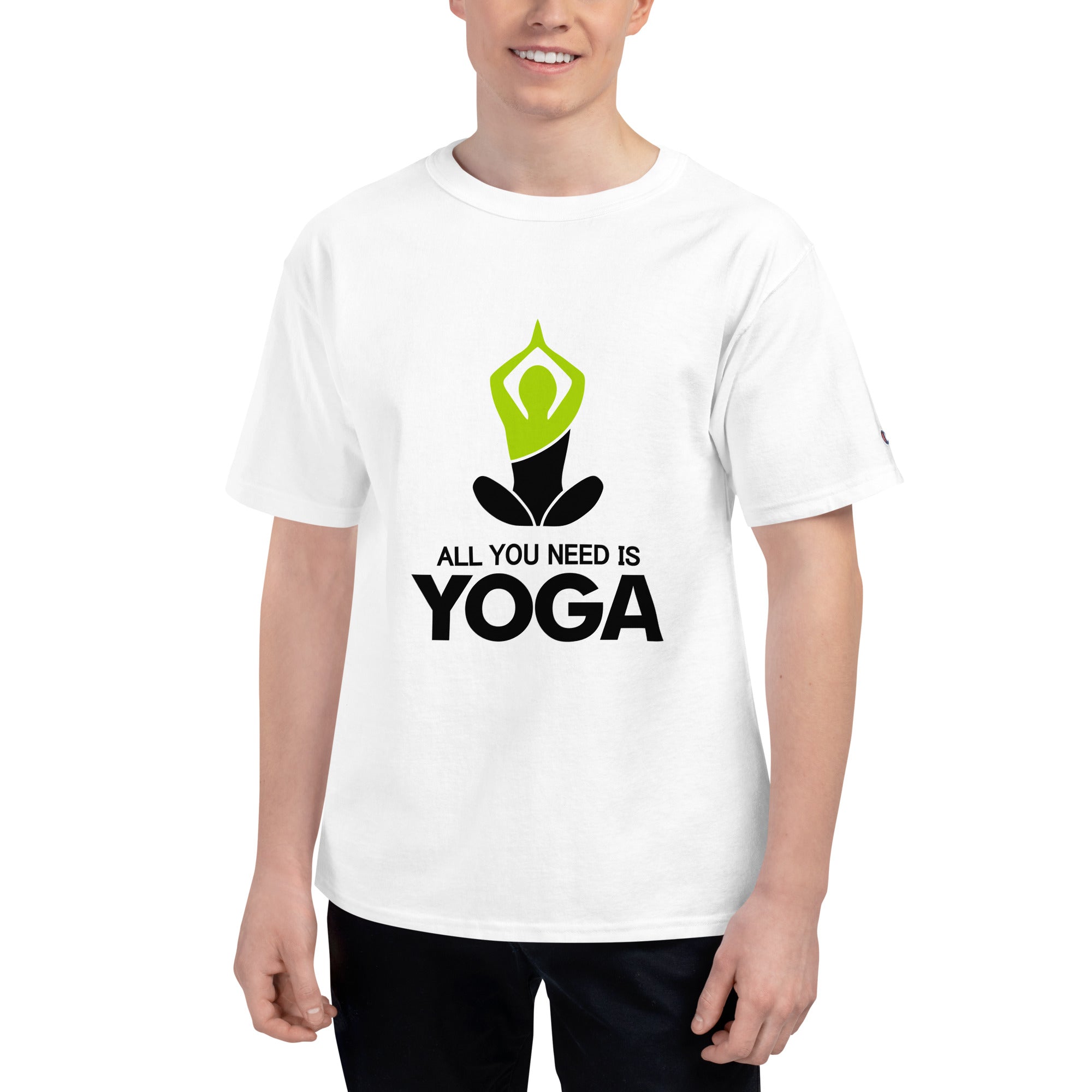 ALL YOU NEED IS YOGA - Men's Champion T-Shirt