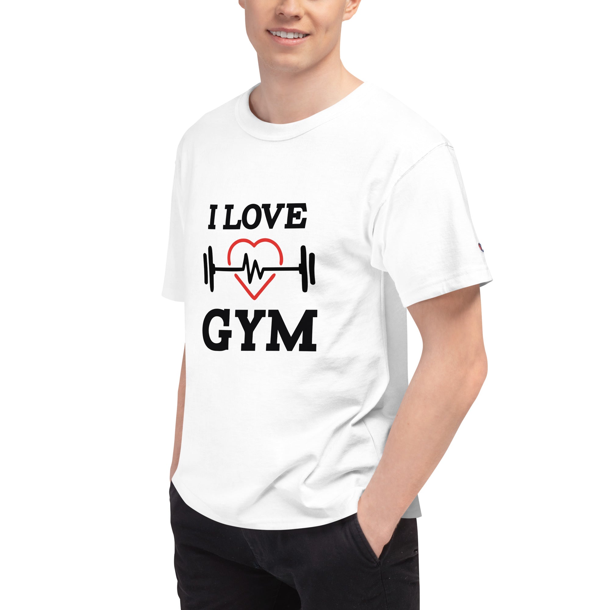I LOVE GYM - Men's Champion T-Shirt