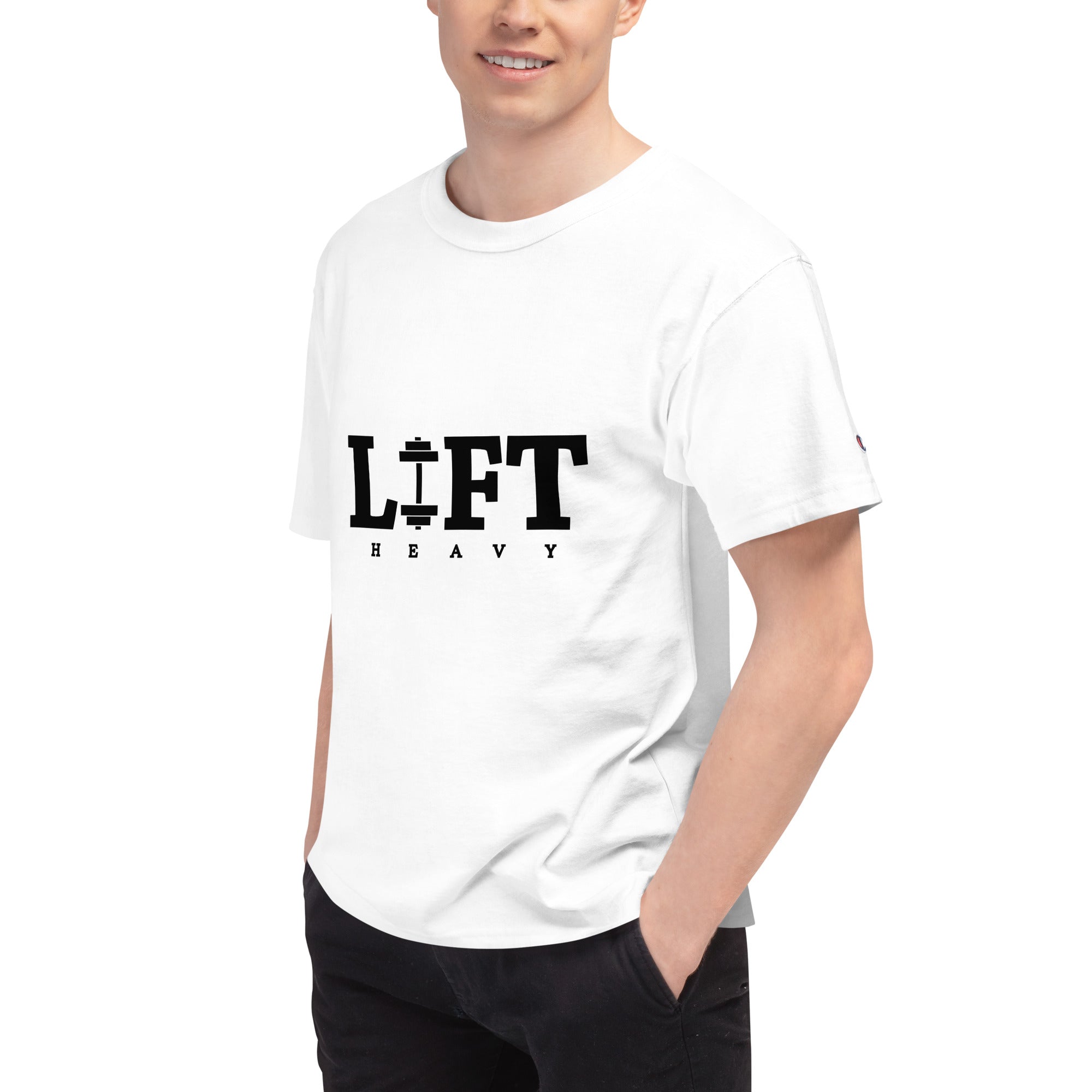 LIFT HEAVY - Men's Champion T-Shirt
