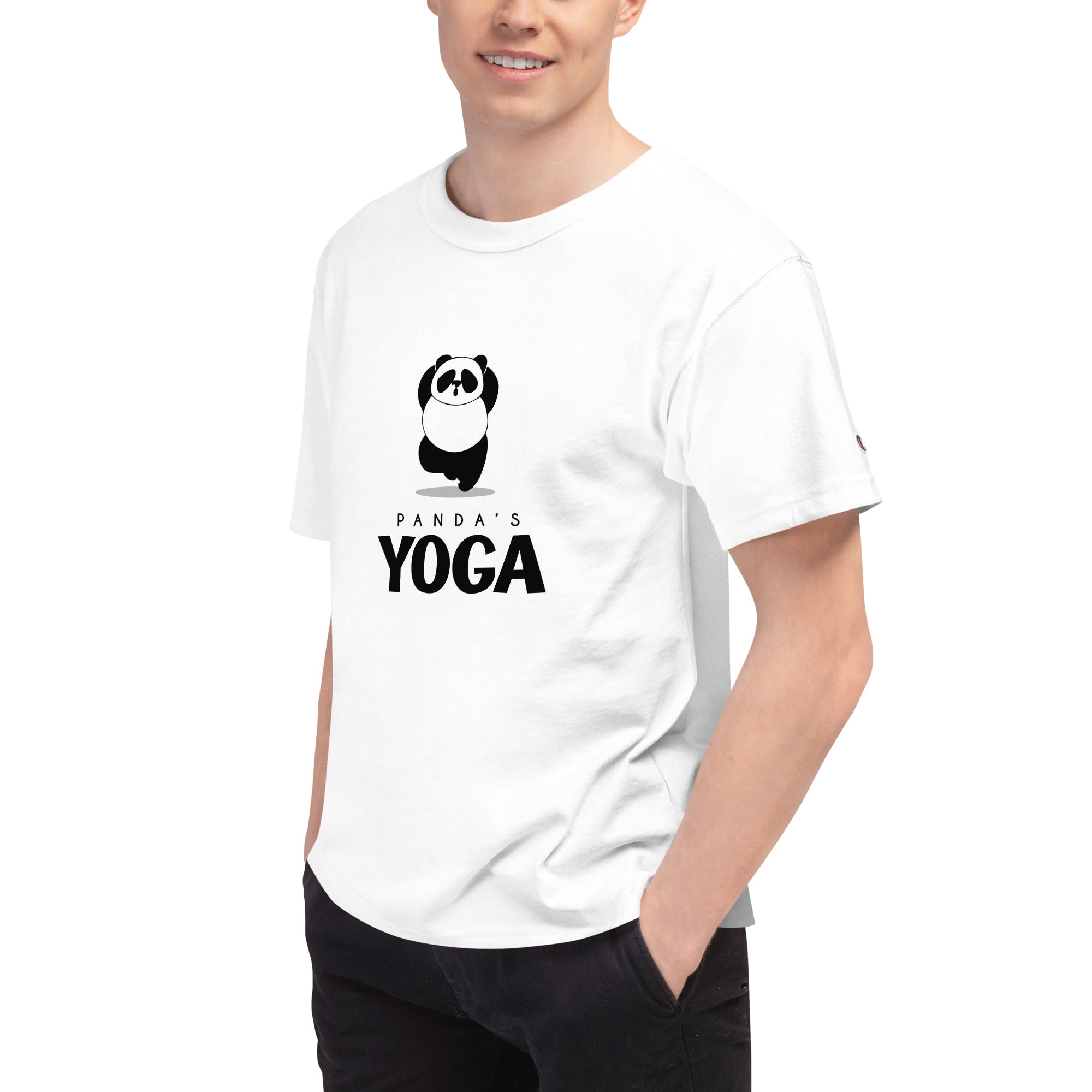 PANDA'S YOGA - Men's Champion T-Shirt