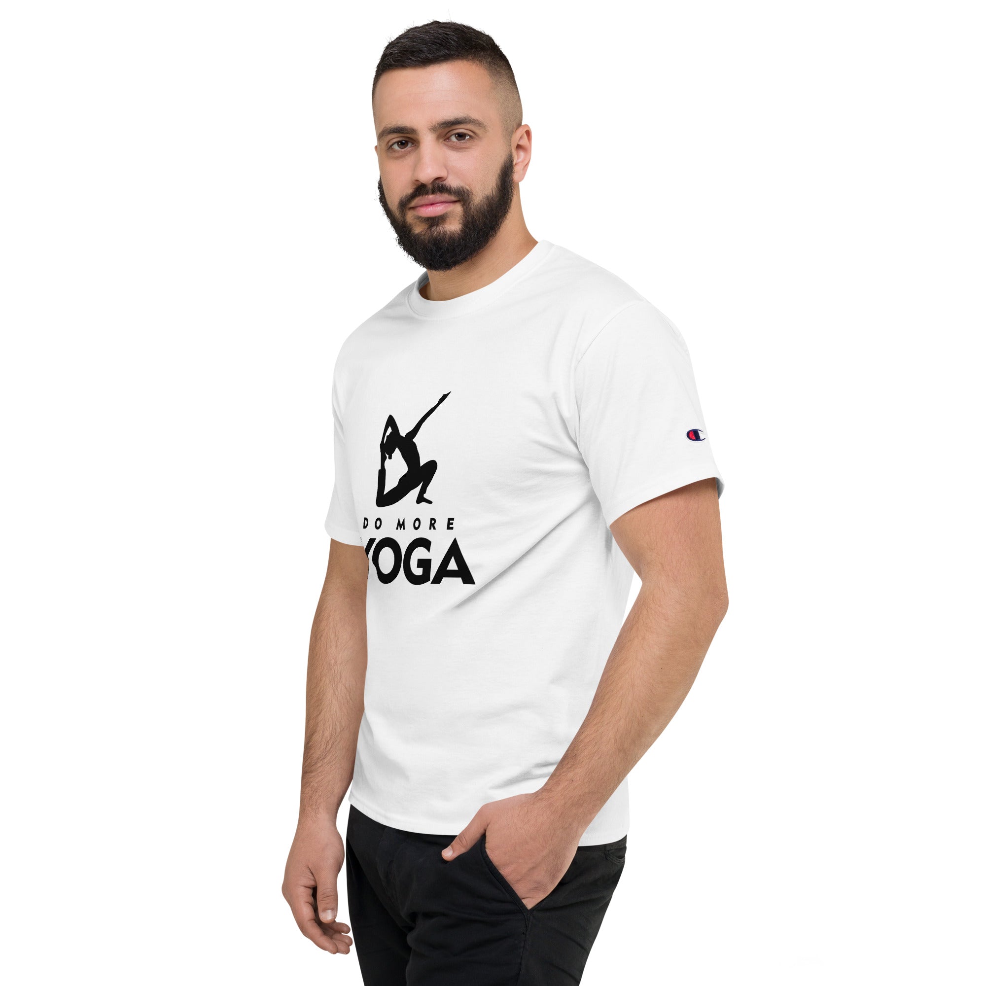 DO MORE YOGA - Men's Champion T-Shirt