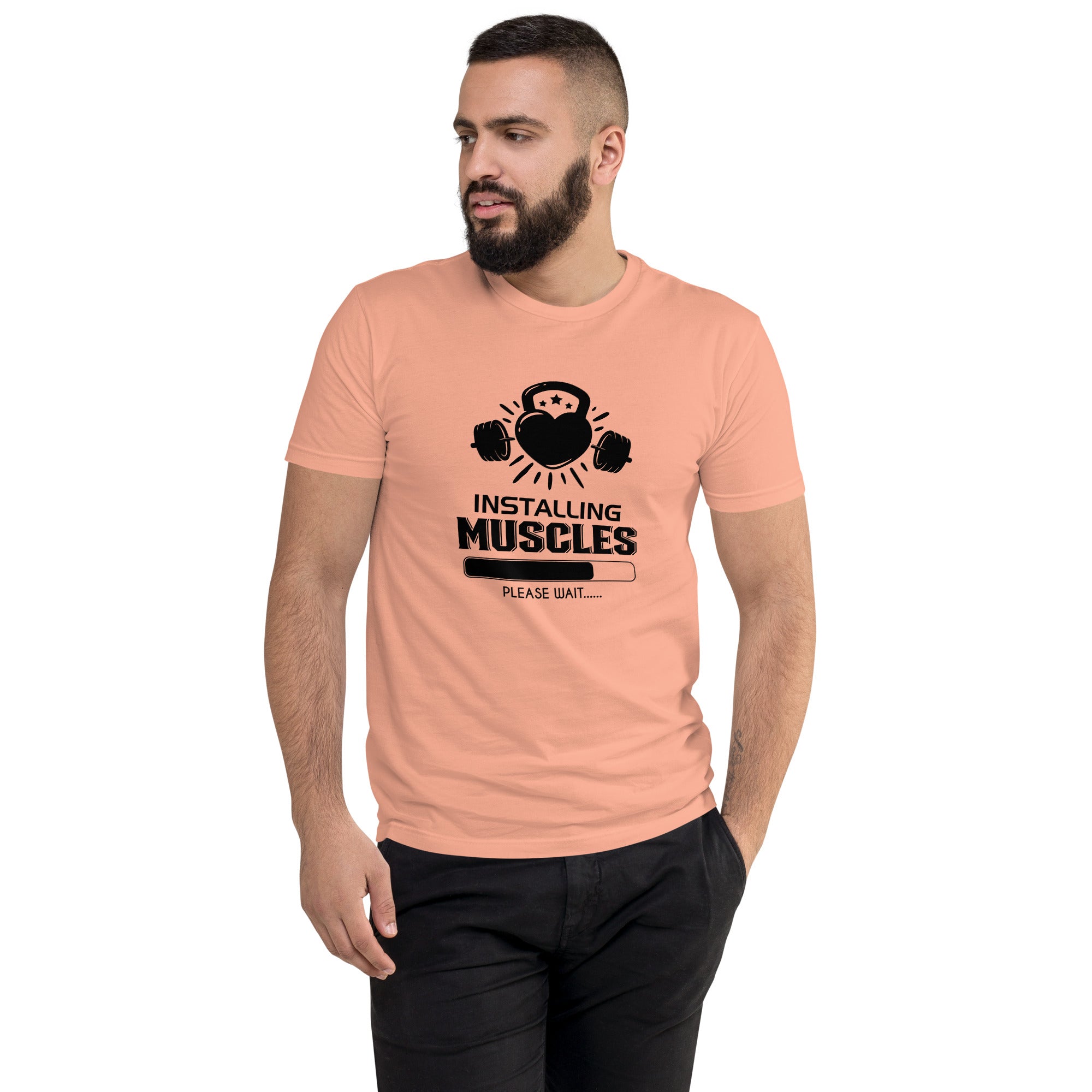INSTALLING MUSCLES - Short Sleeve T-shirt