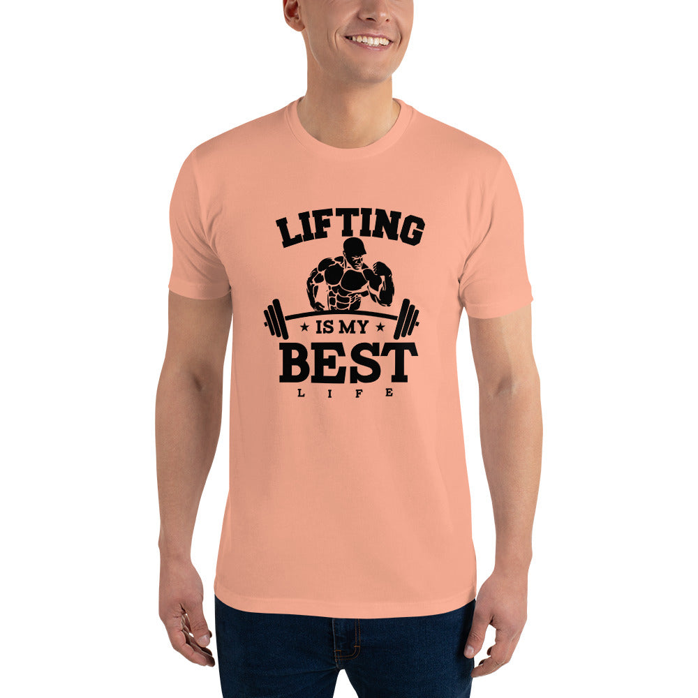LIFTING IS MY BEST LIFE - Short Sleeve T-shirt