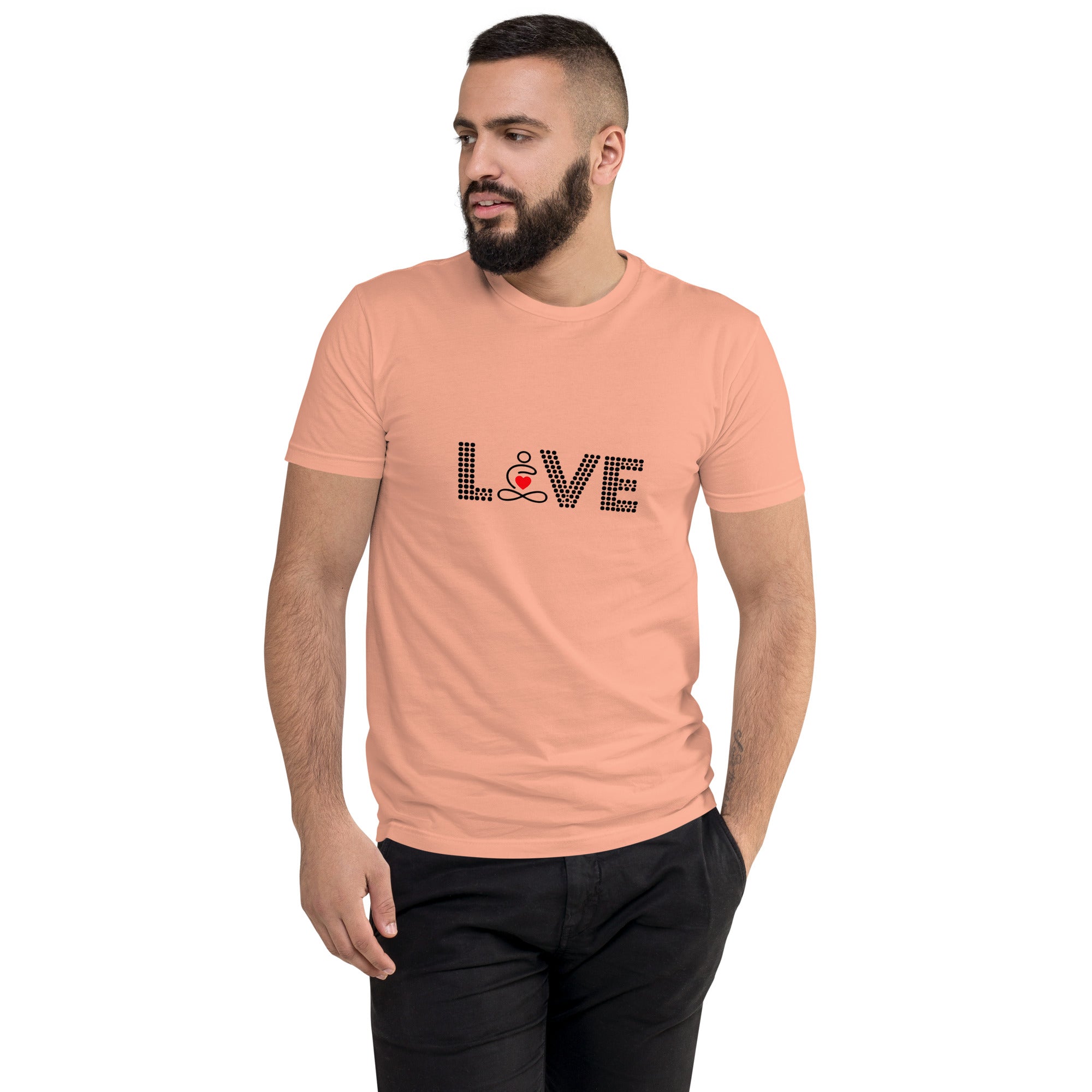 LOVE YOGA - Short Sleeve T-shirt