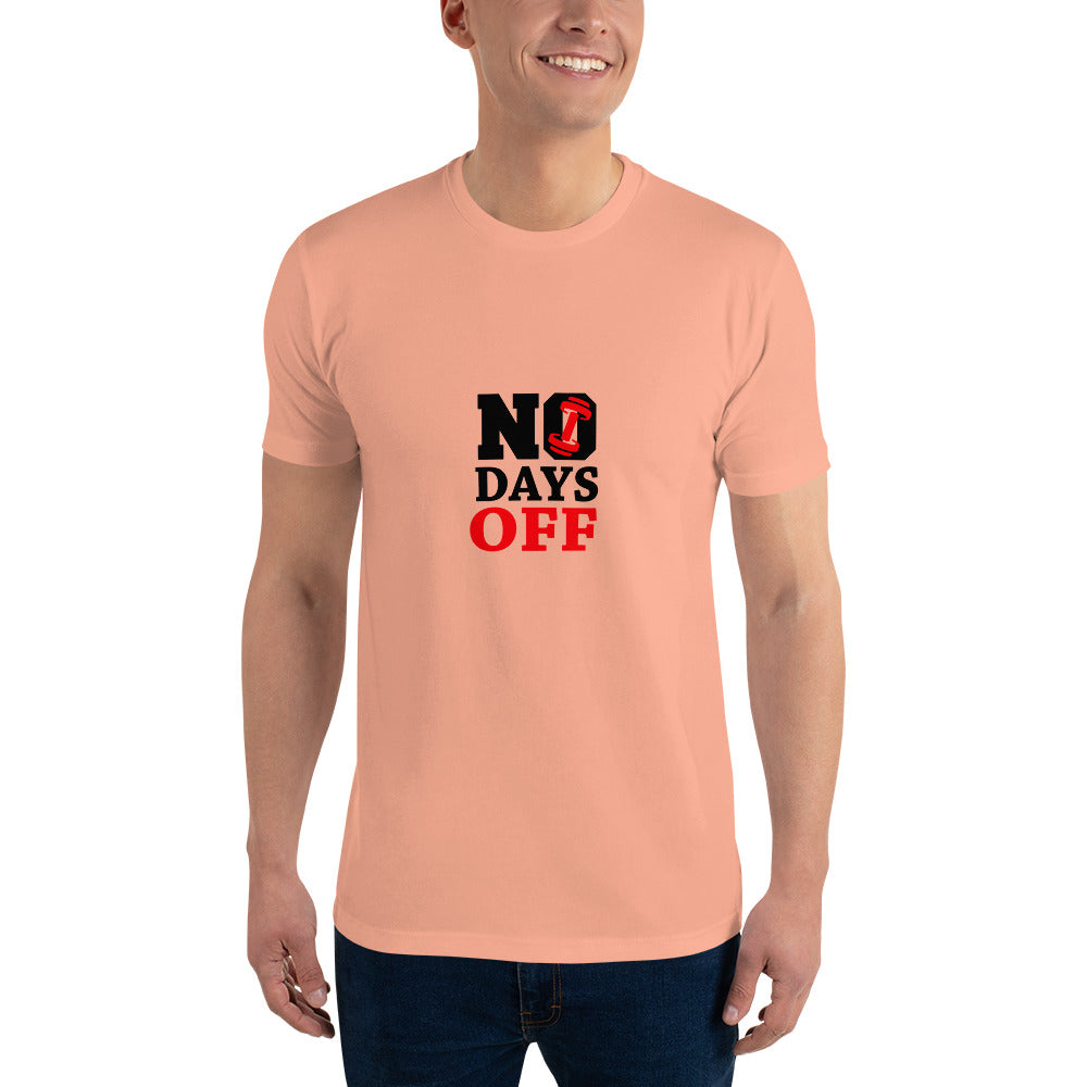 NO DAYS OFF - Short Sleeve T-shirt