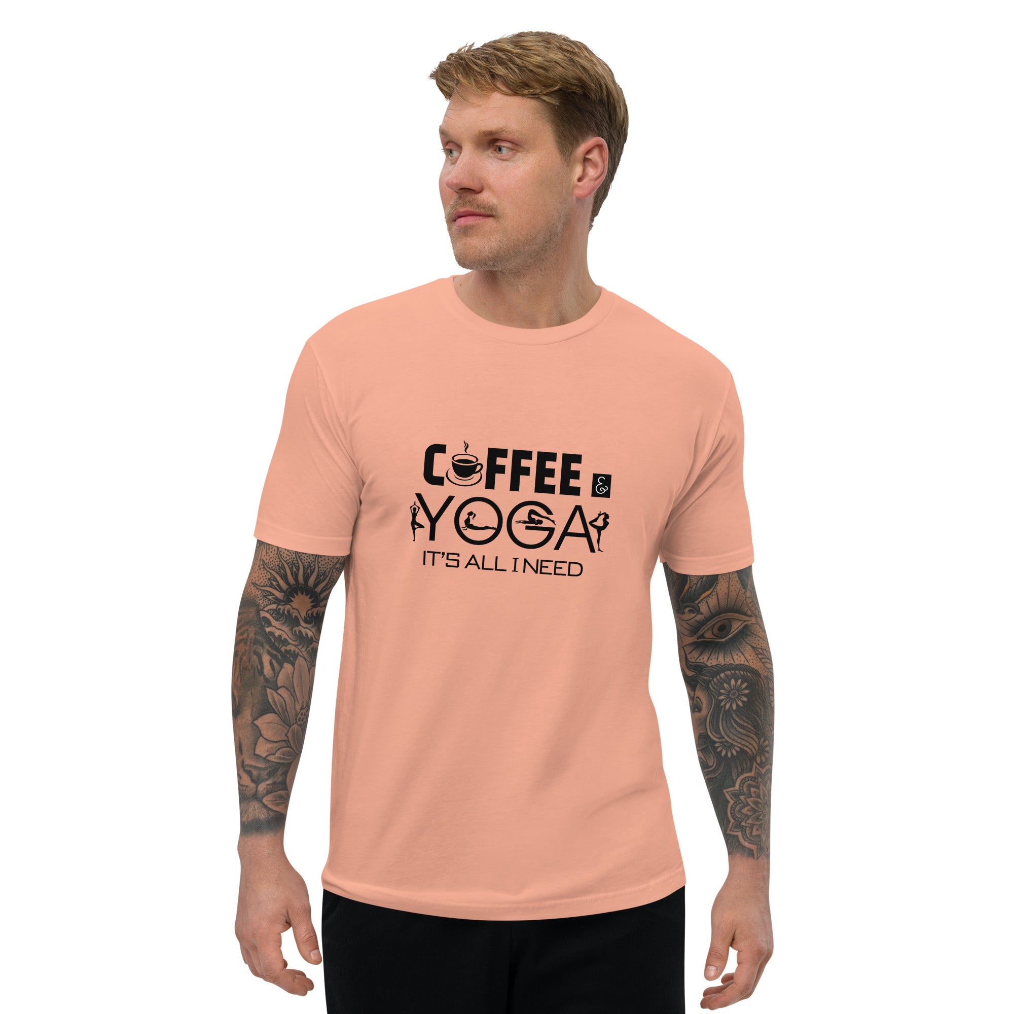 COFFEE YOGA IT'S ALL I NEED - Short Sleeve T-shirt