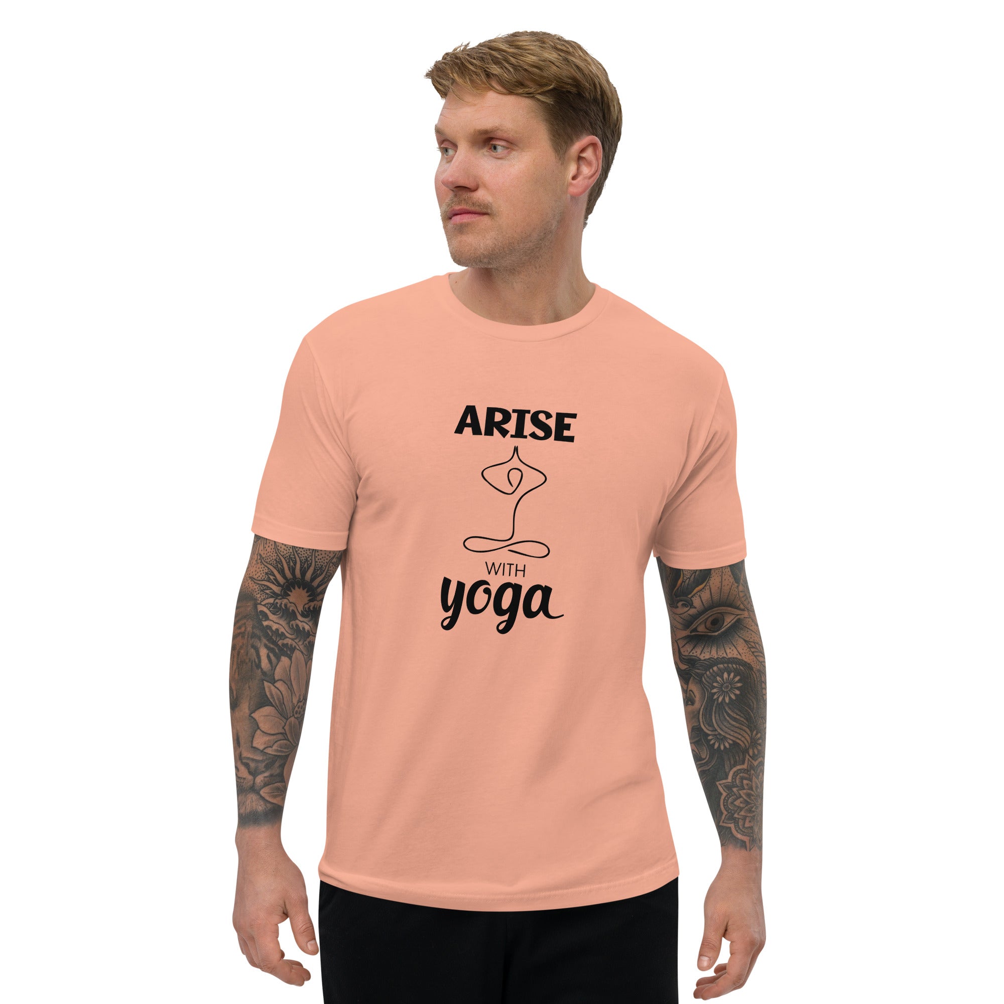 ARISE WITH YOGA - Short Sleeve T-shirt