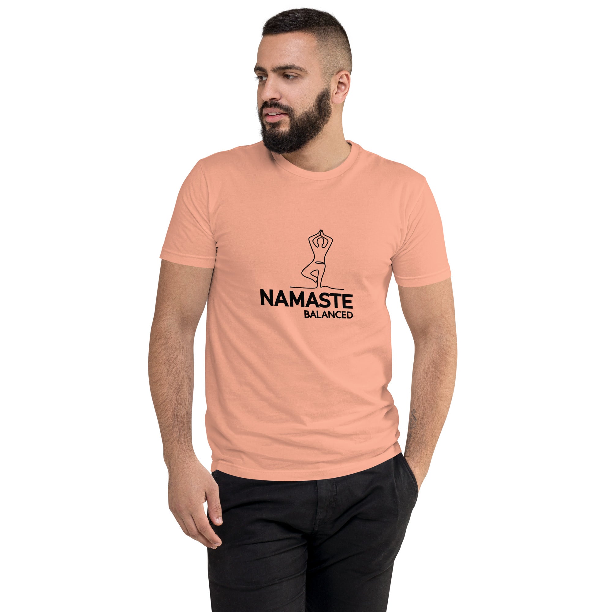 NAMASTE BALANCED - Short Sleeve T-shirt