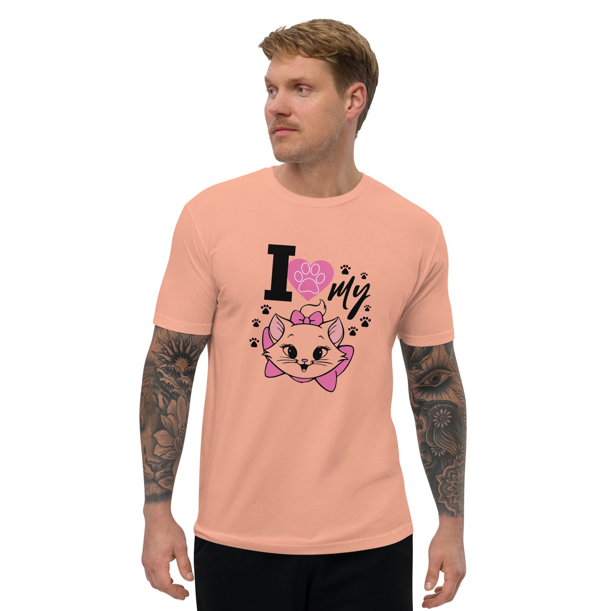 I LOVE MY CAT - Short Sleeve T-shirt