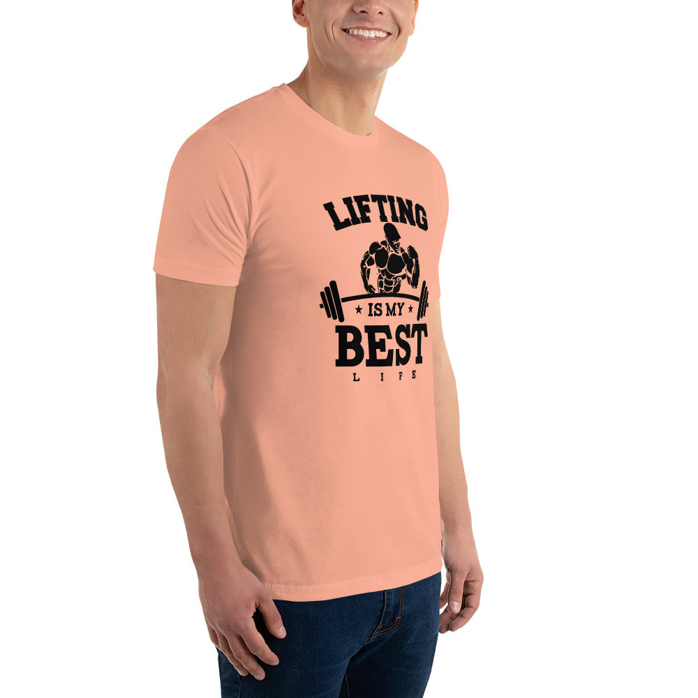 LIFTING IS MY BEST LIFE - Short Sleeve T-shirt