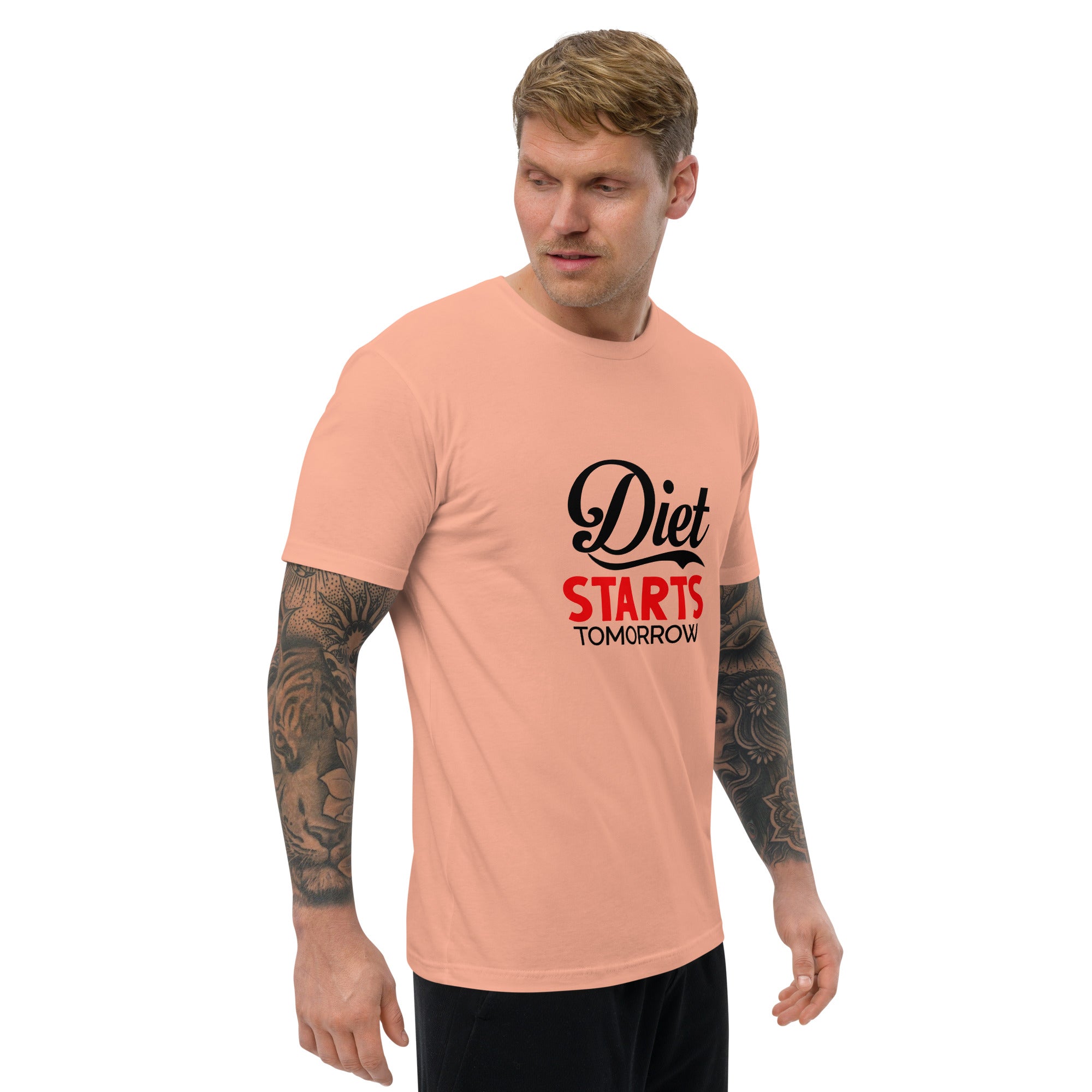 DIET STARTS TOMORROW - Short Sleeve T-shirt