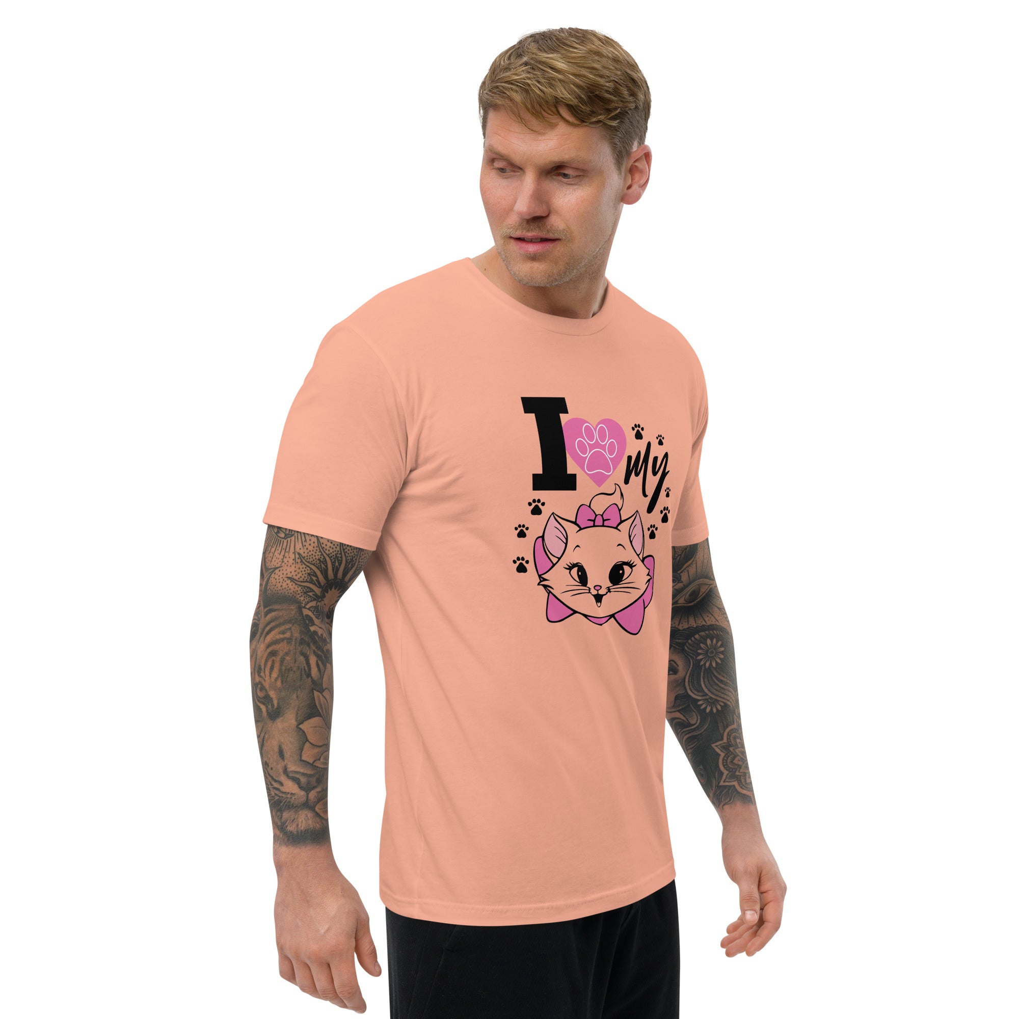 I LOVE MY CAT - Short Sleeve T-shirt