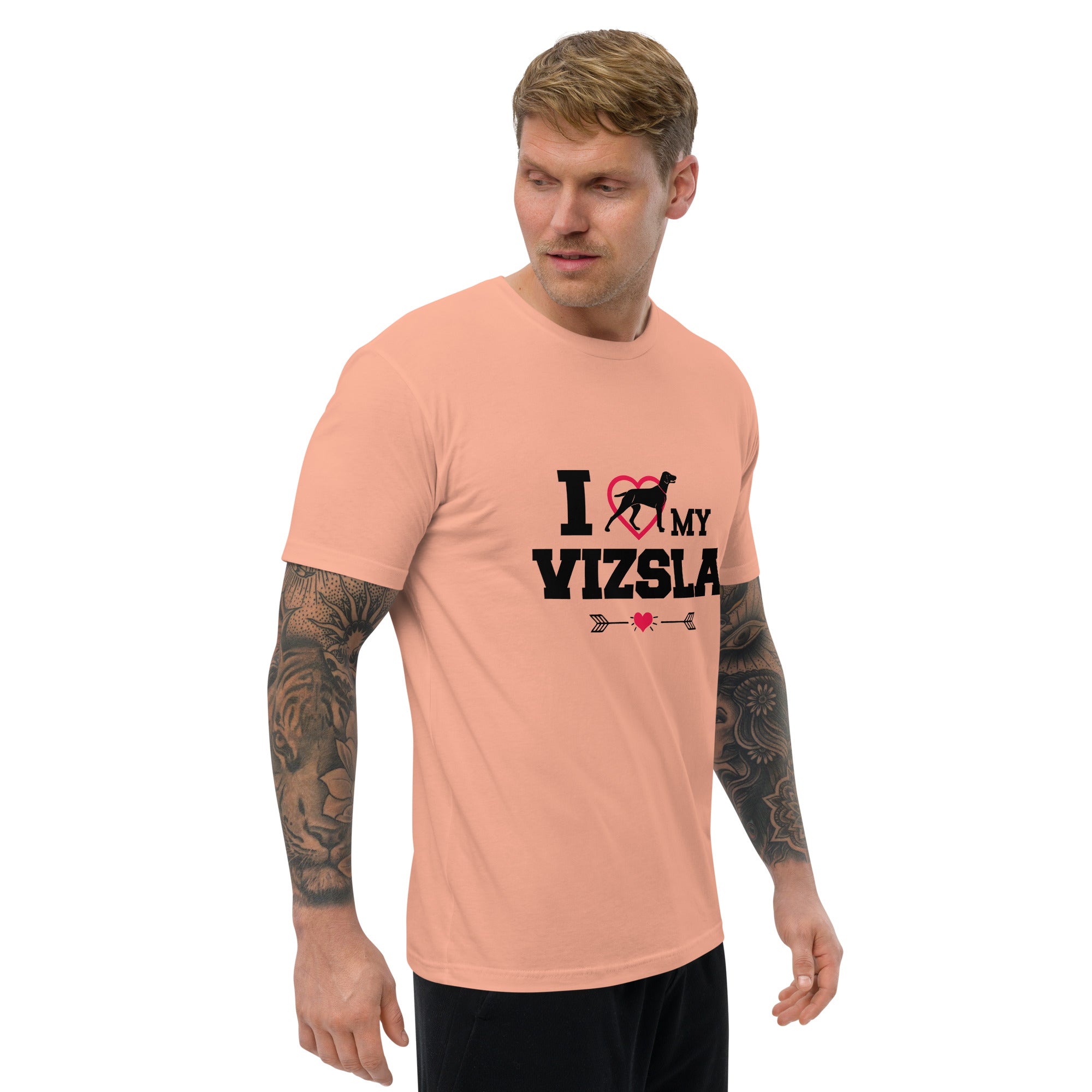 I LOVE MY VIZSLA - Short Sleeve T-shirt