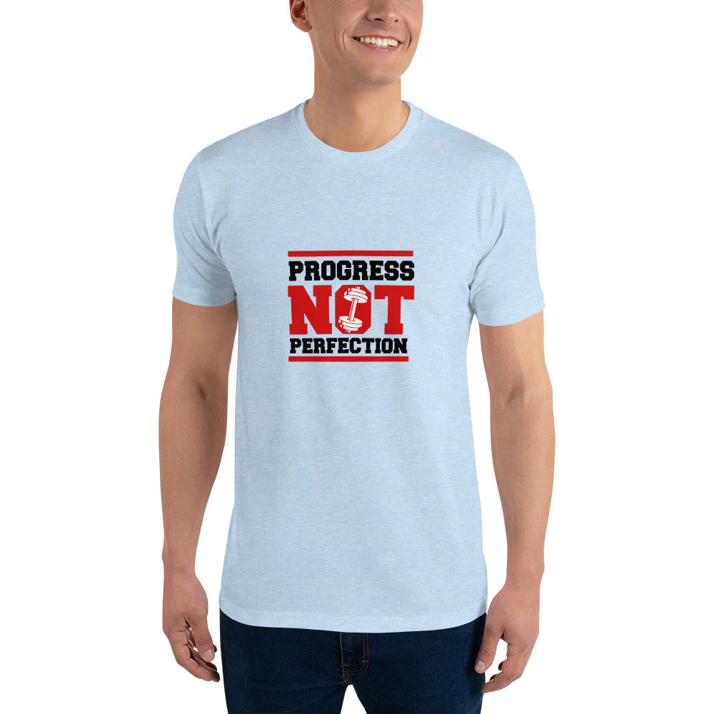 PROGRESS NOT PERFECTION - Short Sleeve T-shirt