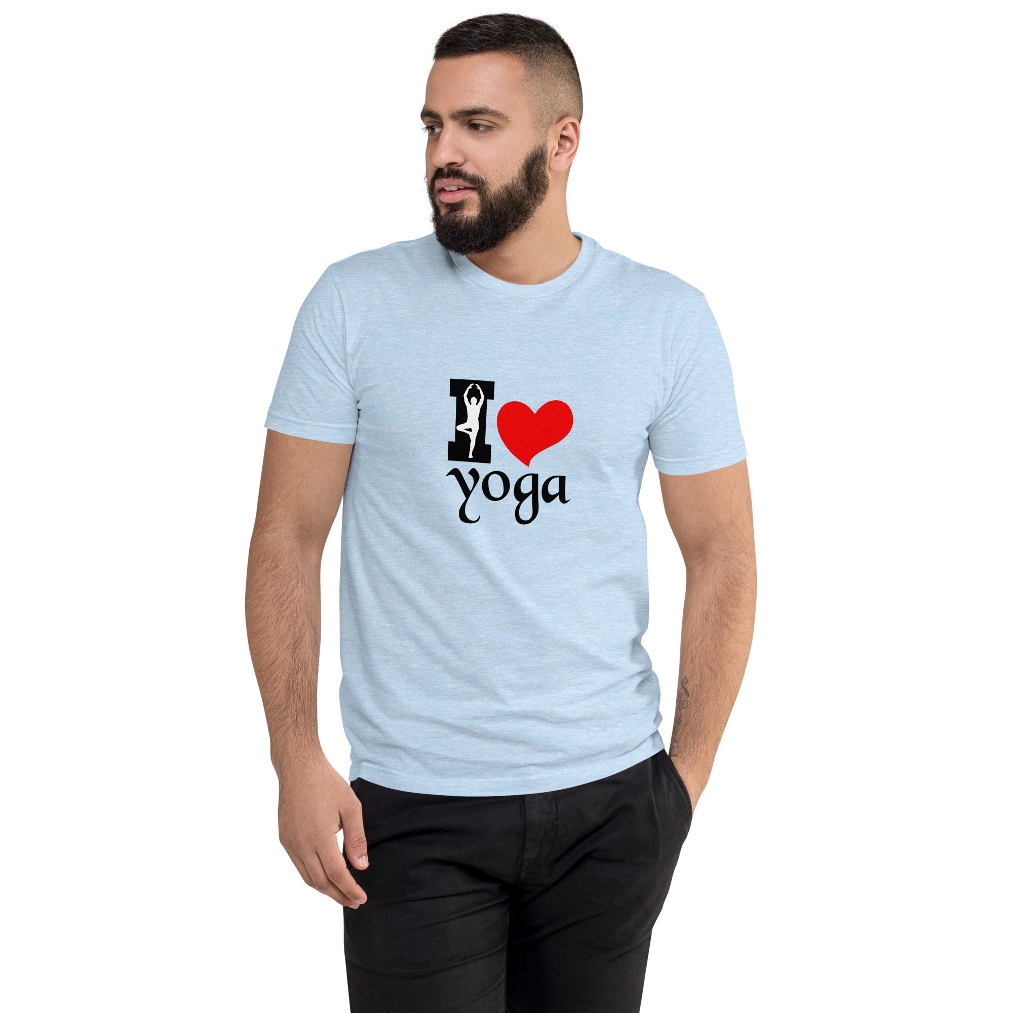 I LOVE YOGA - Short Sleeve T-shirt