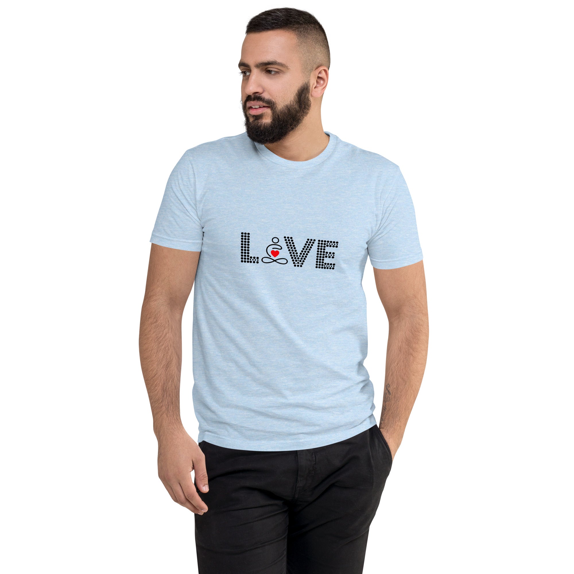 LOVE YOGA - Short Sleeve T-shirt