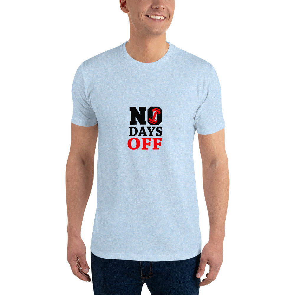 NO DAYS OFF - Short Sleeve T-shirt
