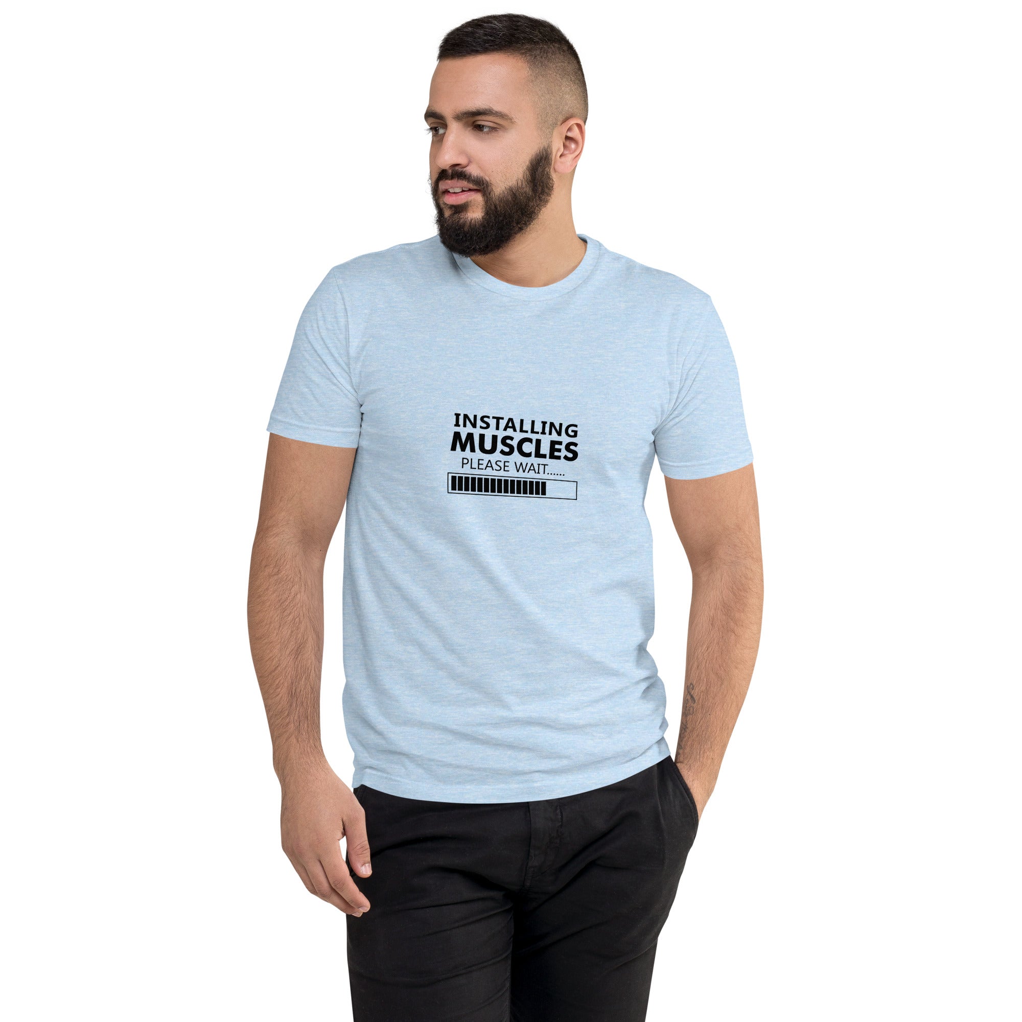 INSTALLING MUSCLES - Short Sleeve T-shirt