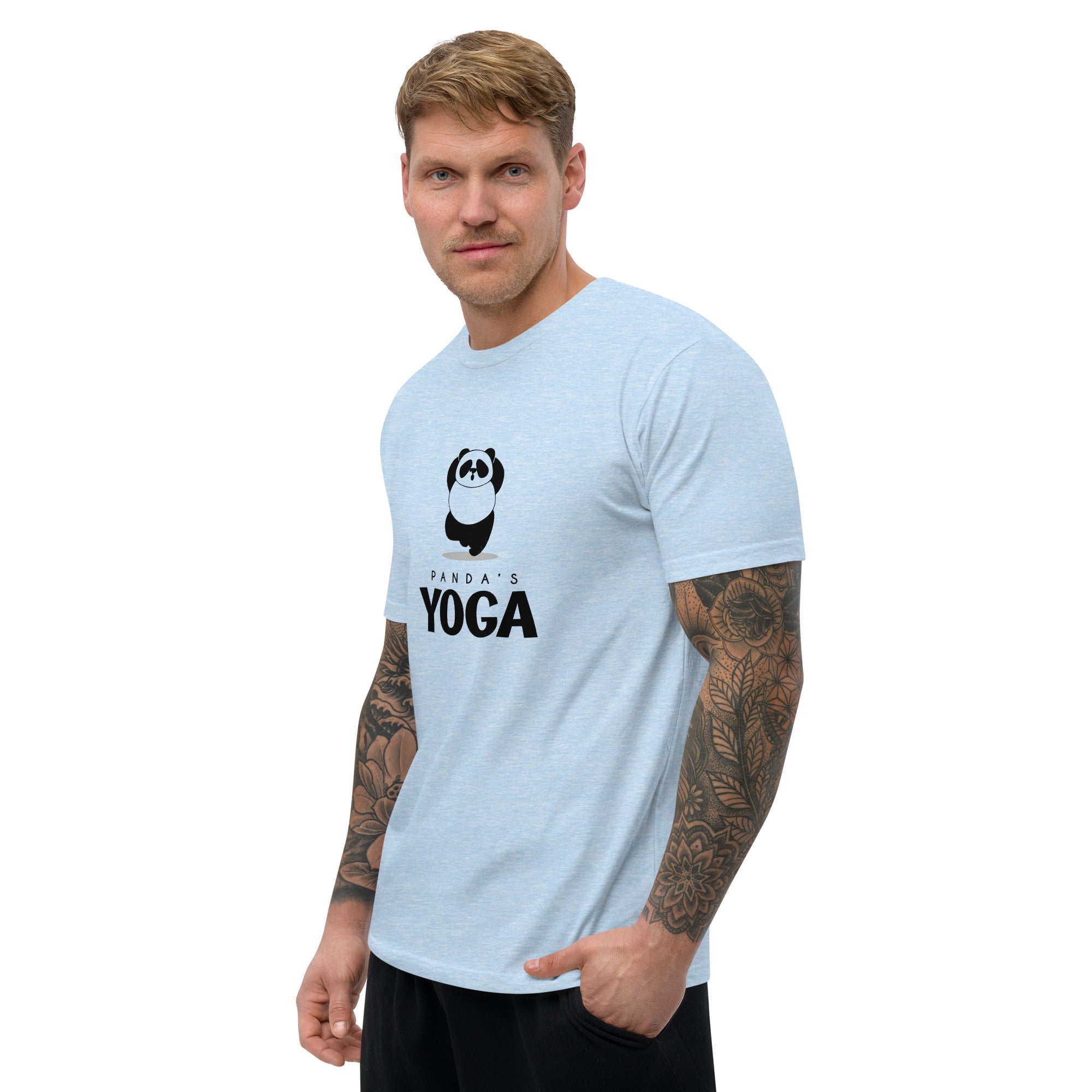 PANDA'S YOGA - Short Sleeve T-shirt