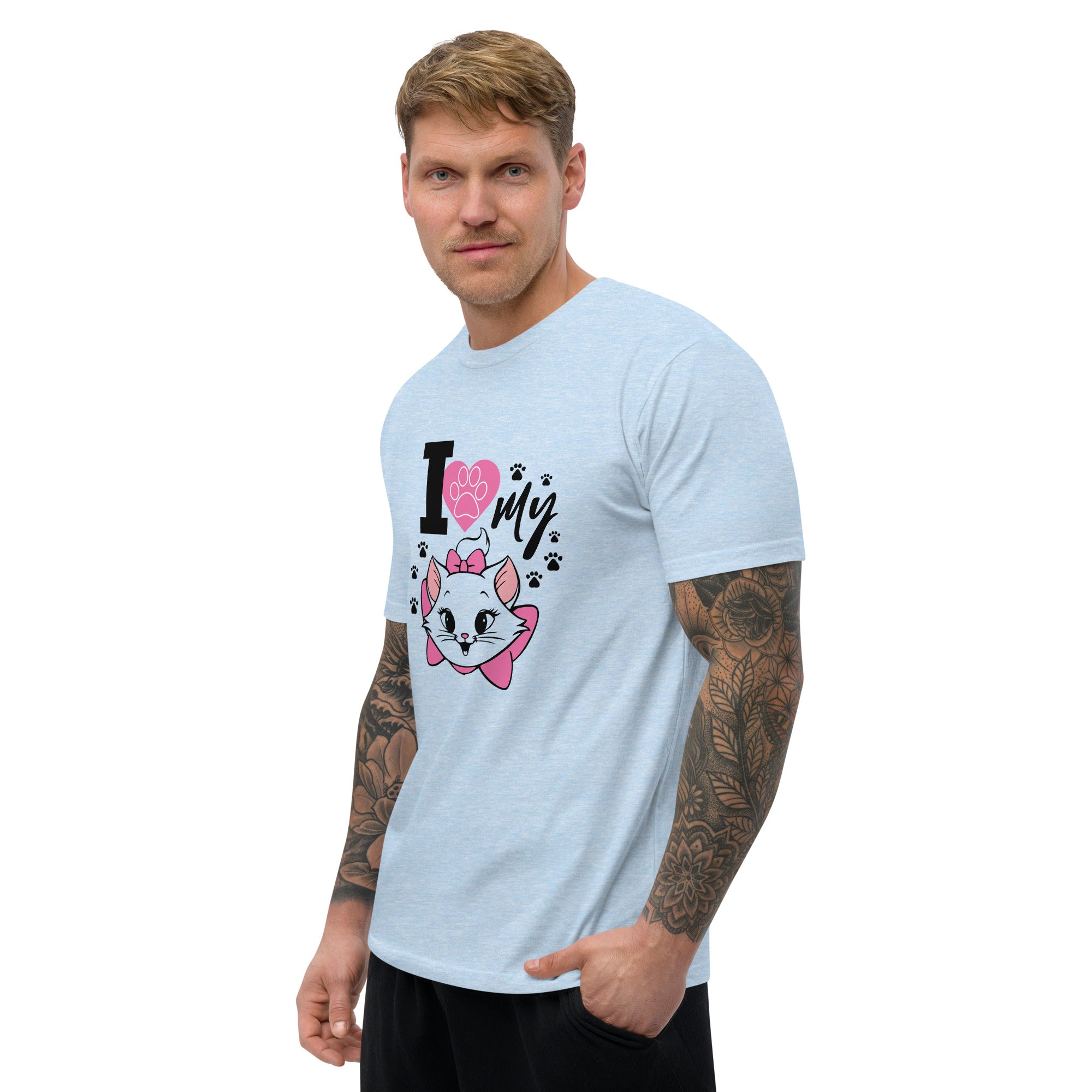 I LOVE MY CAT - Short Sleeve T-shirt