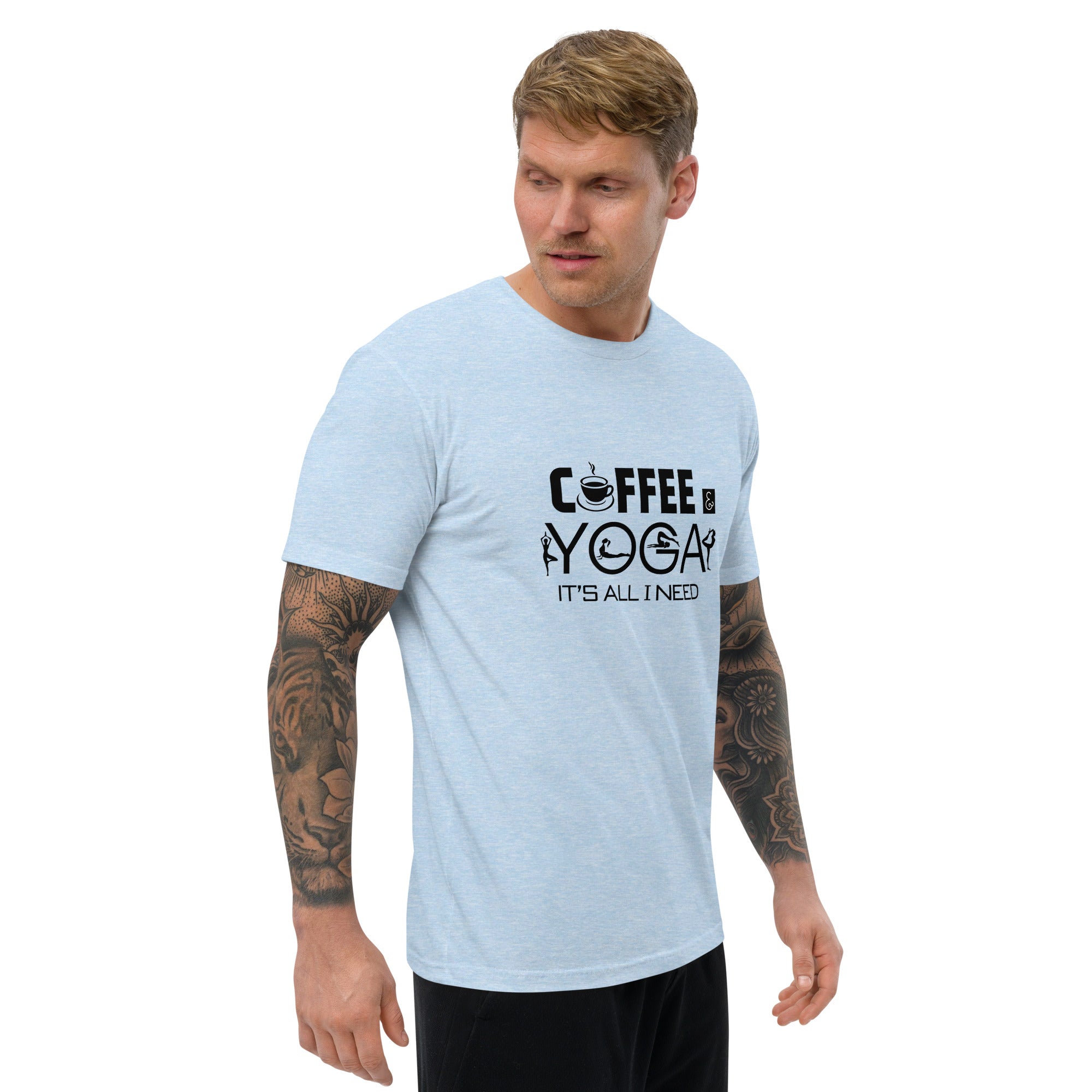 COFFEE YOGA IT'S ALL I NEED - Short Sleeve T-shirt