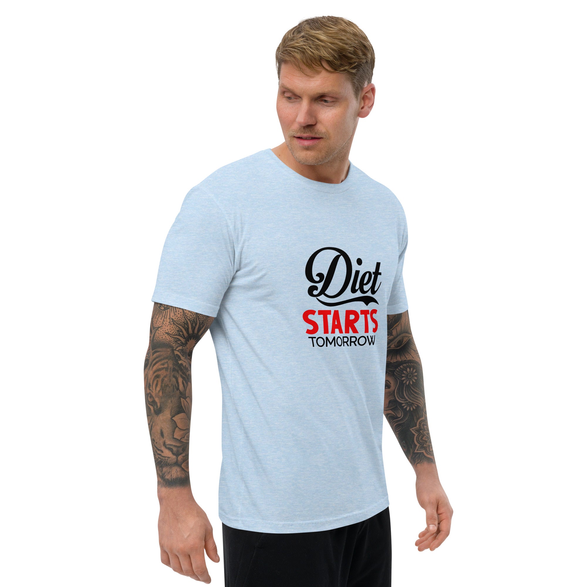 DIET STARTS TOMORROW - Short Sleeve T-shirt