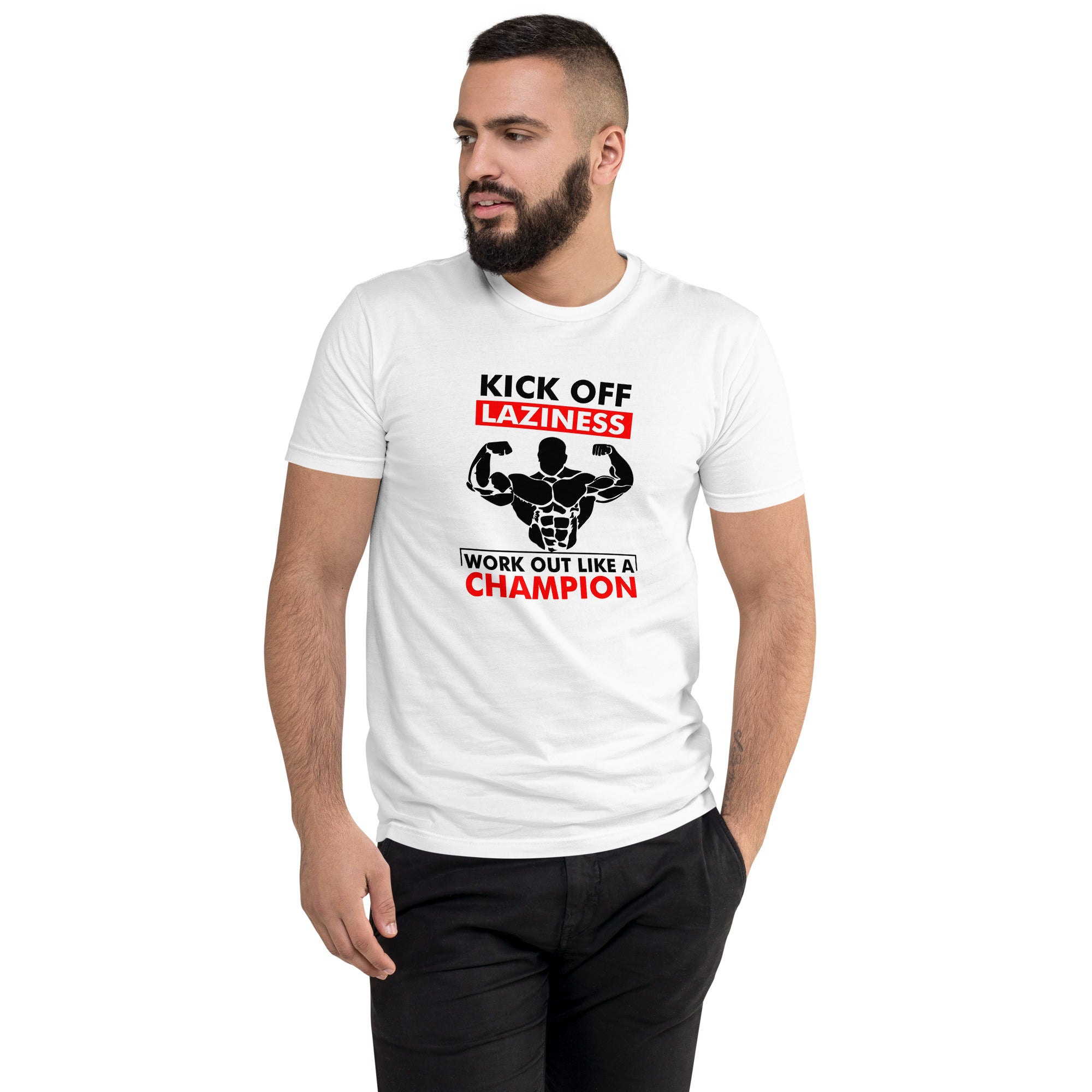 KICK OFF LAZINESS - Short Sleeve T-shirt