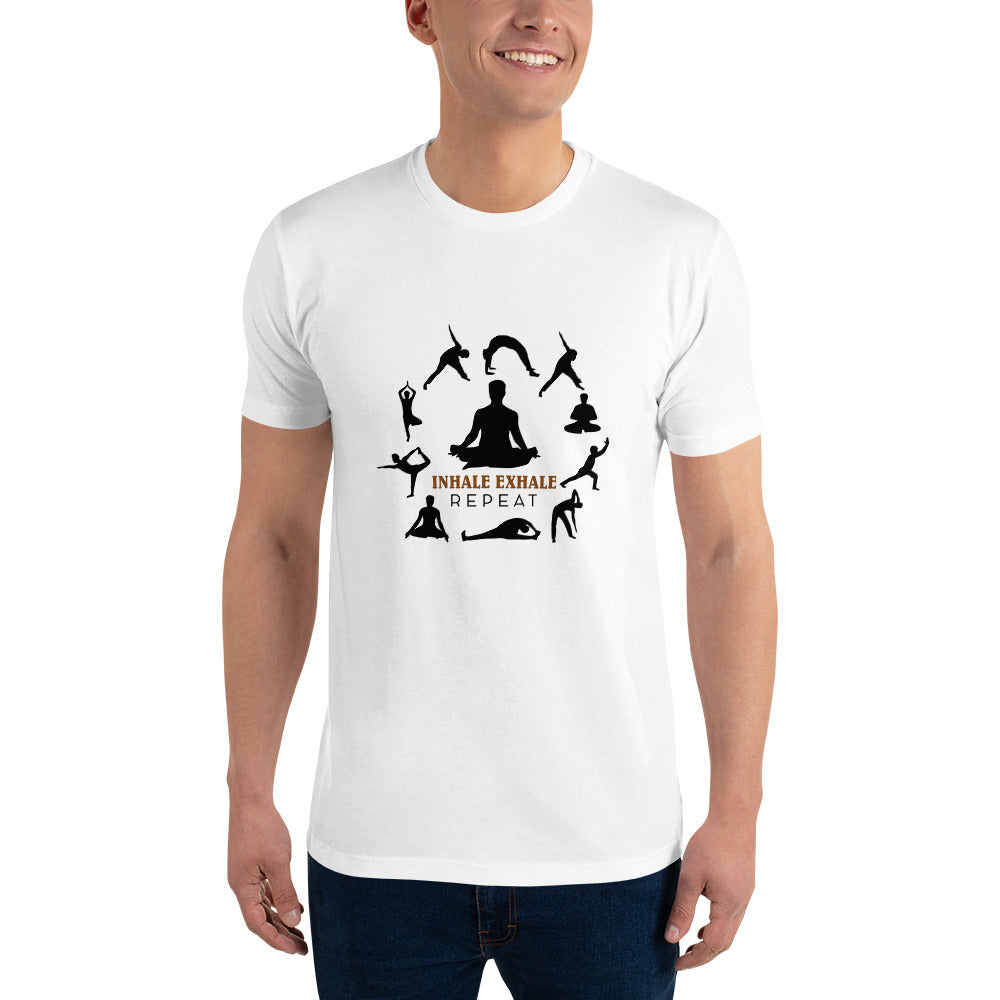 INHALE EXHALE REPEAT - Short Sleeve T-shirt