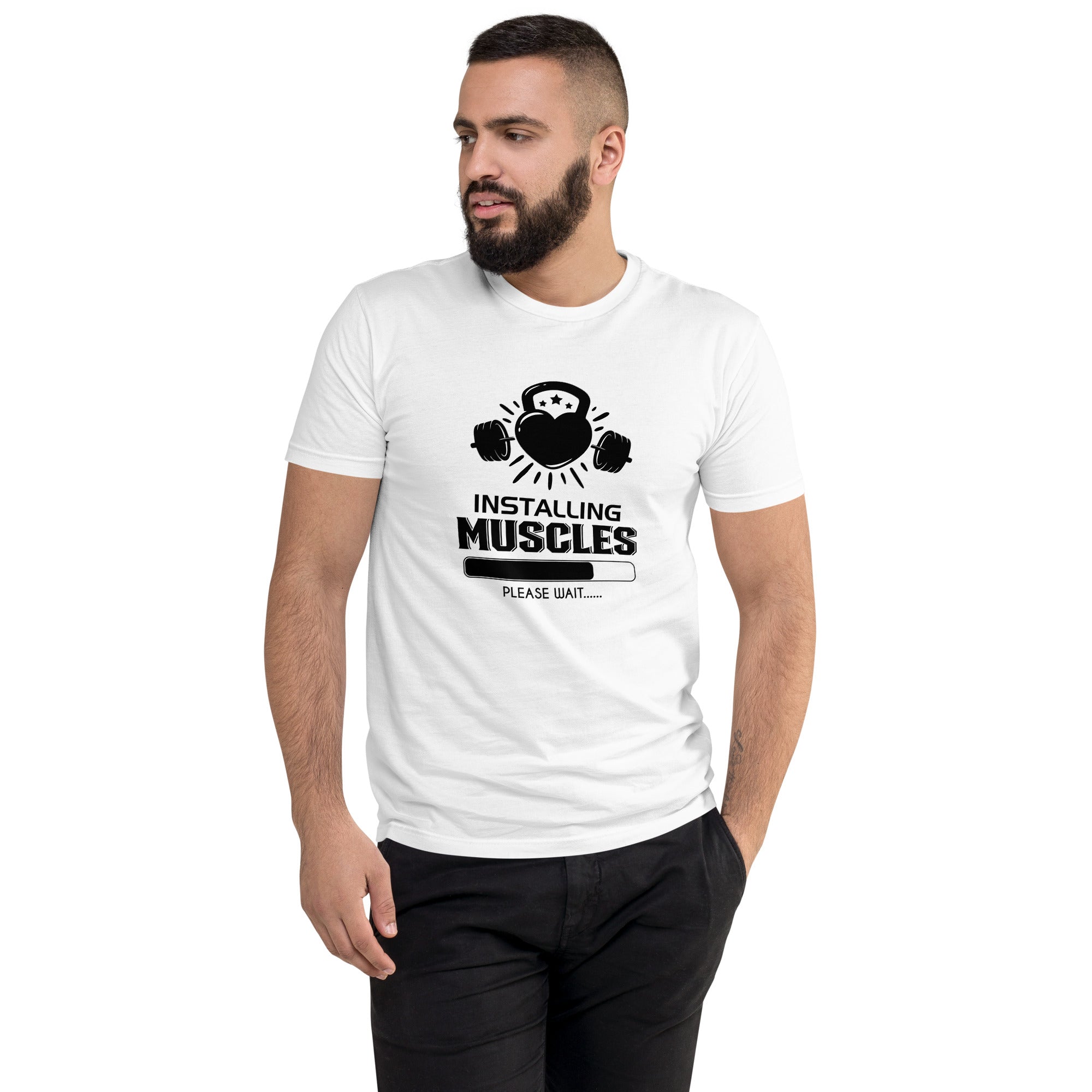 INSTALLING MUSCLES - Short Sleeve T-shirt