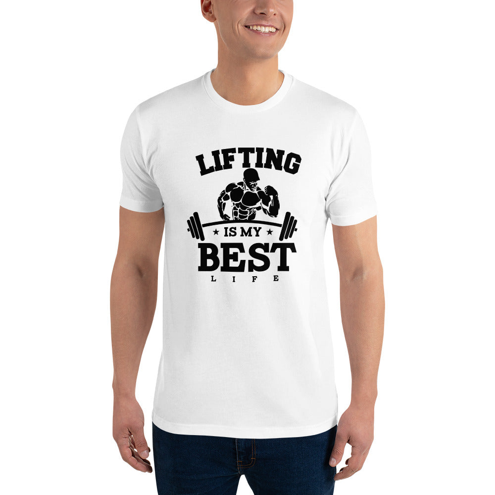 LIFTING IS MY BEST LIFE - Short Sleeve T-shirt