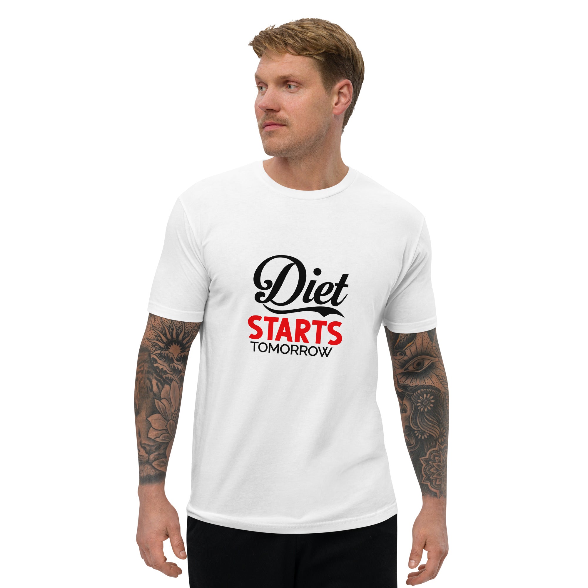 DIET STARTS TOMORROW - Short Sleeve T-shirt