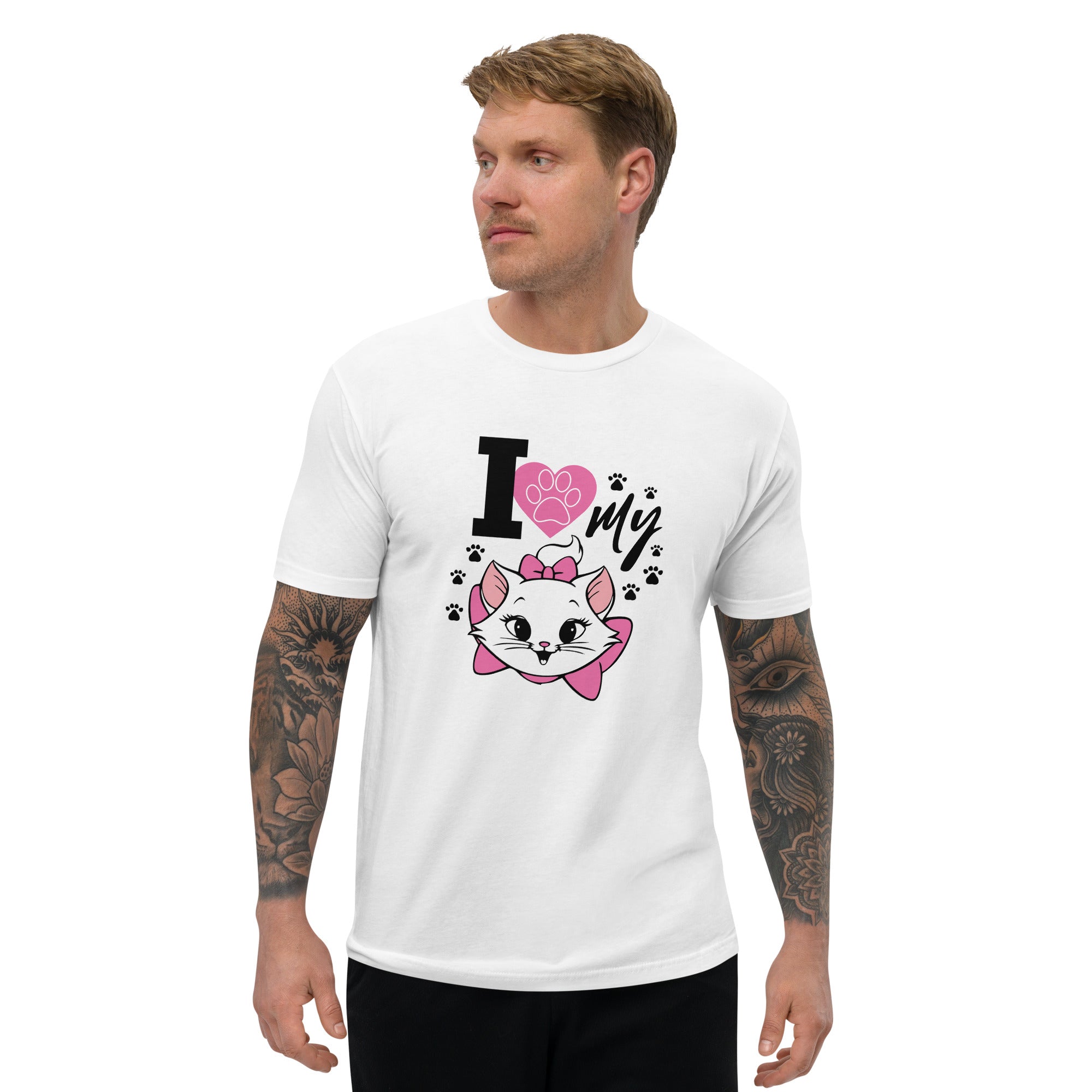 I LOVE MY CAT - Short Sleeve T-shirt