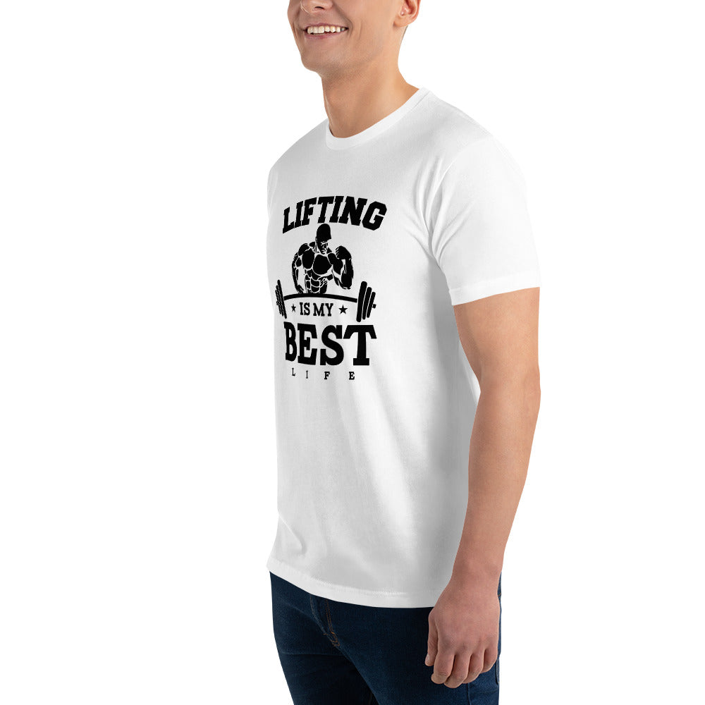 LIFTING IS MY BEST LIFE - Short Sleeve T-shirt