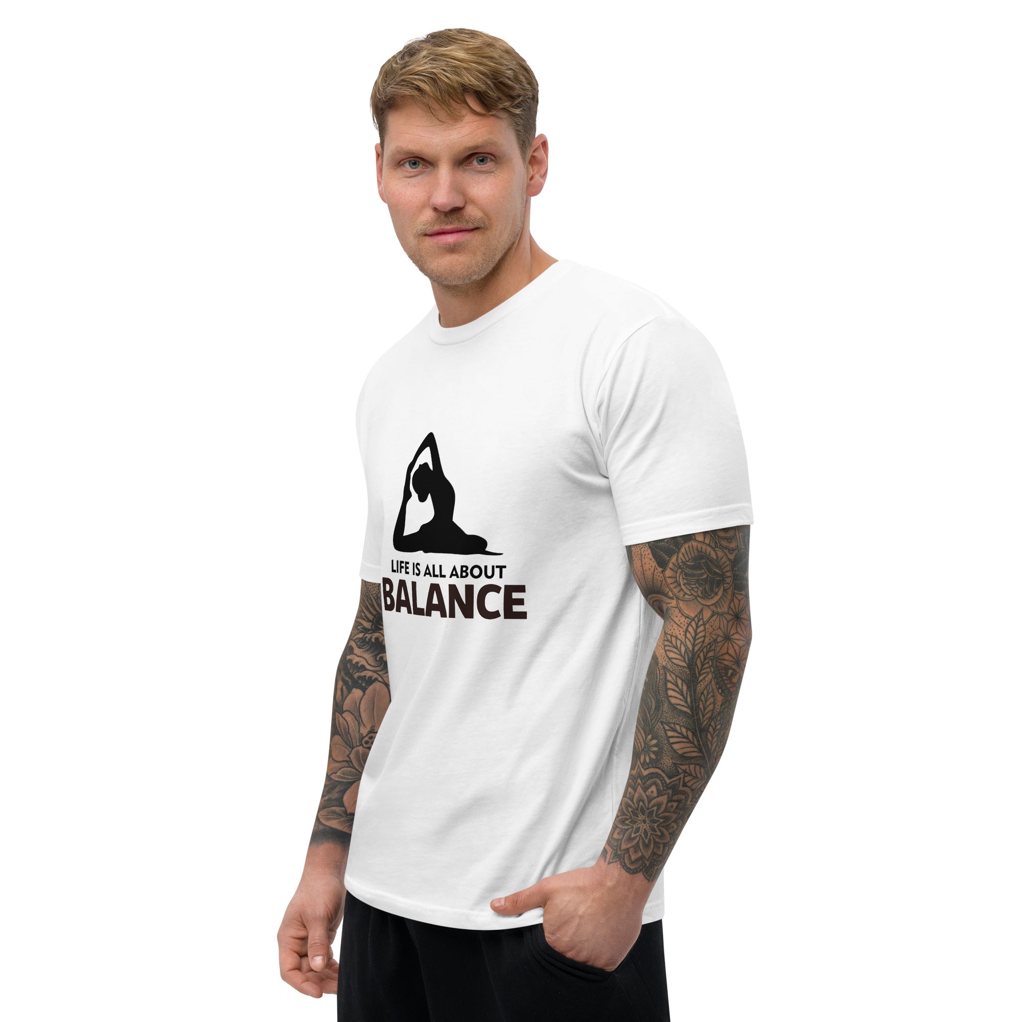 LIFE IS ALL ABOUT BALANCE - Short Sleeve T-shirt