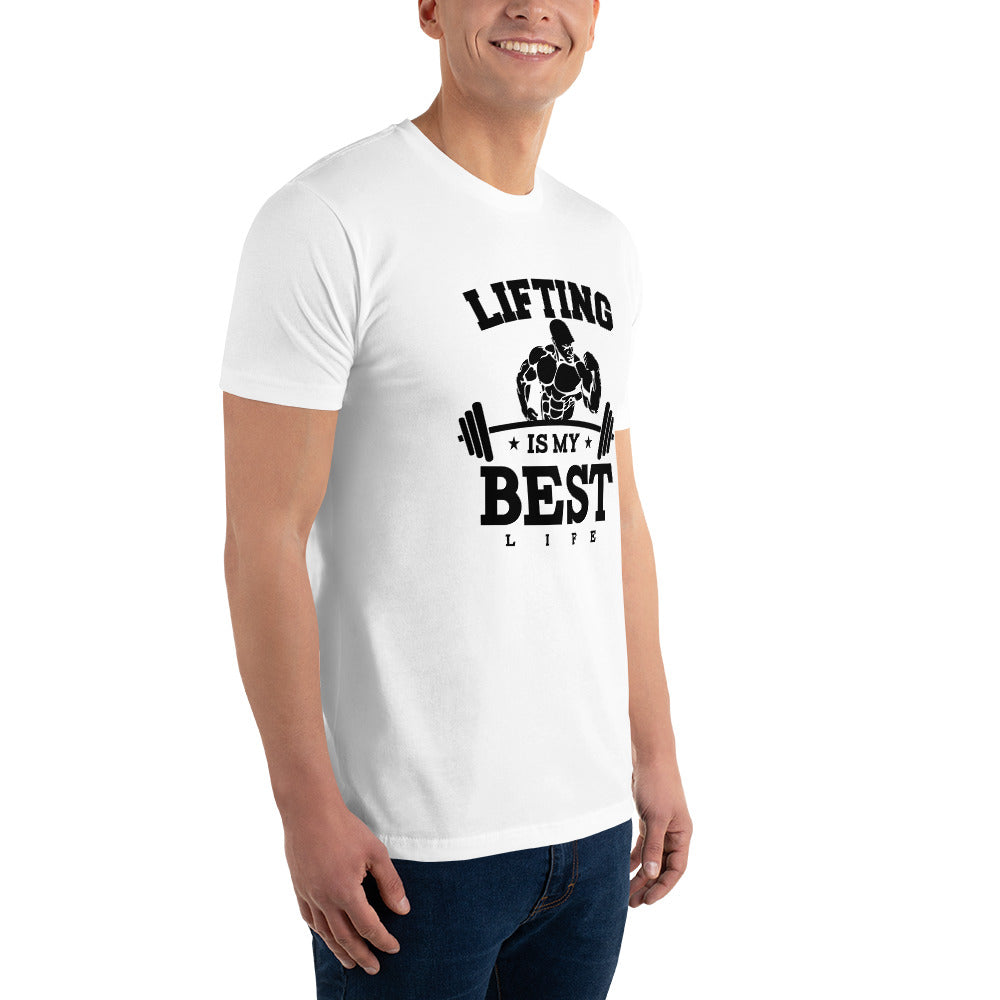 LIFTING IS MY BEST LIFE - Short Sleeve T-shirt