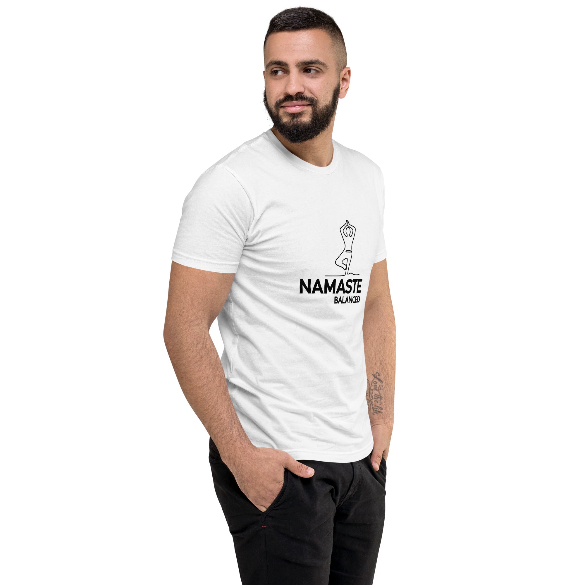 NAMASTE BALANCED - Short Sleeve T-shirt