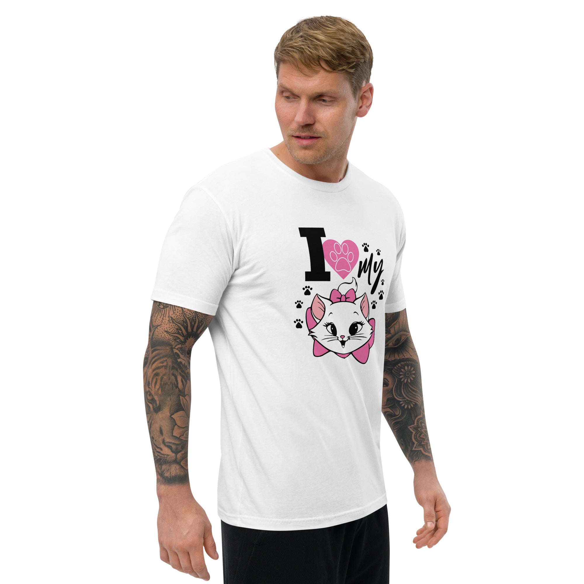 I LOVE MY CAT - Short Sleeve T-shirt