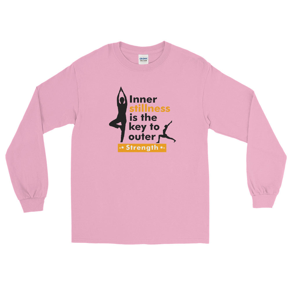 INNER STILLNESS IS THE KEY - Menâ€™s Long Sleeve Shirt