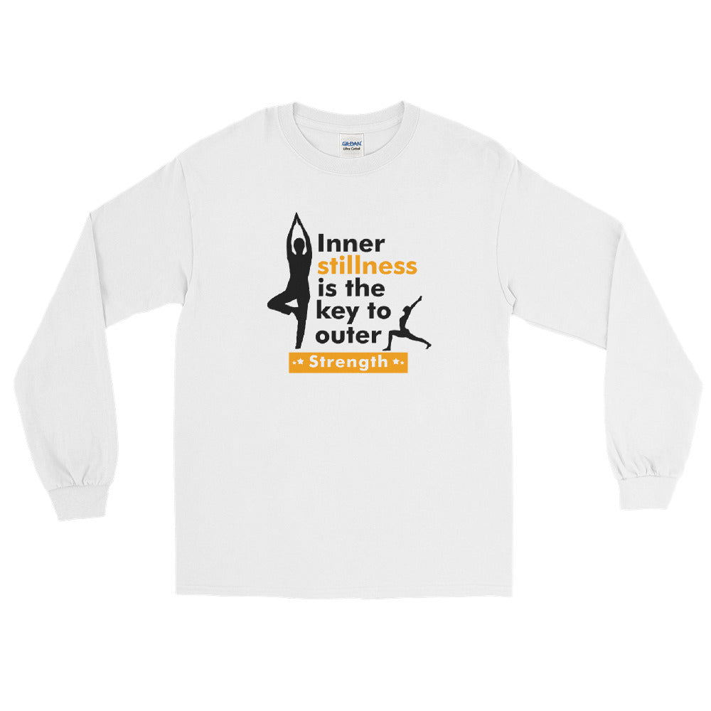 INNER STILLNESS IS THE KEY - Menâ€™s Long Sleeve Shirt