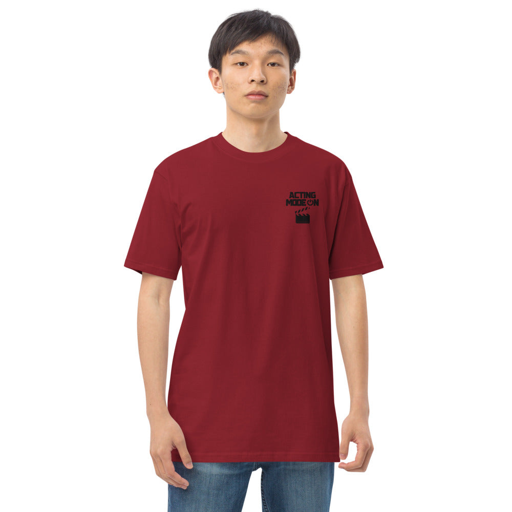 ACTING MODE ON - Menâ€™s premium heavyweight tee